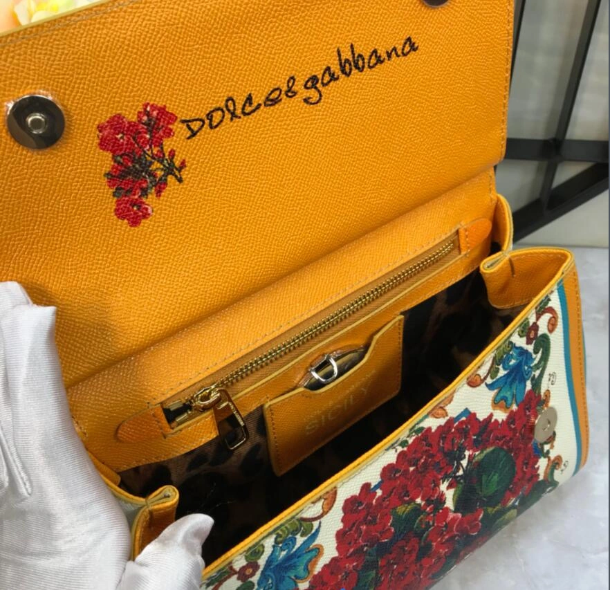 D*olce&G*abbana Top Bag 25X20X12cm Sustainable 9658