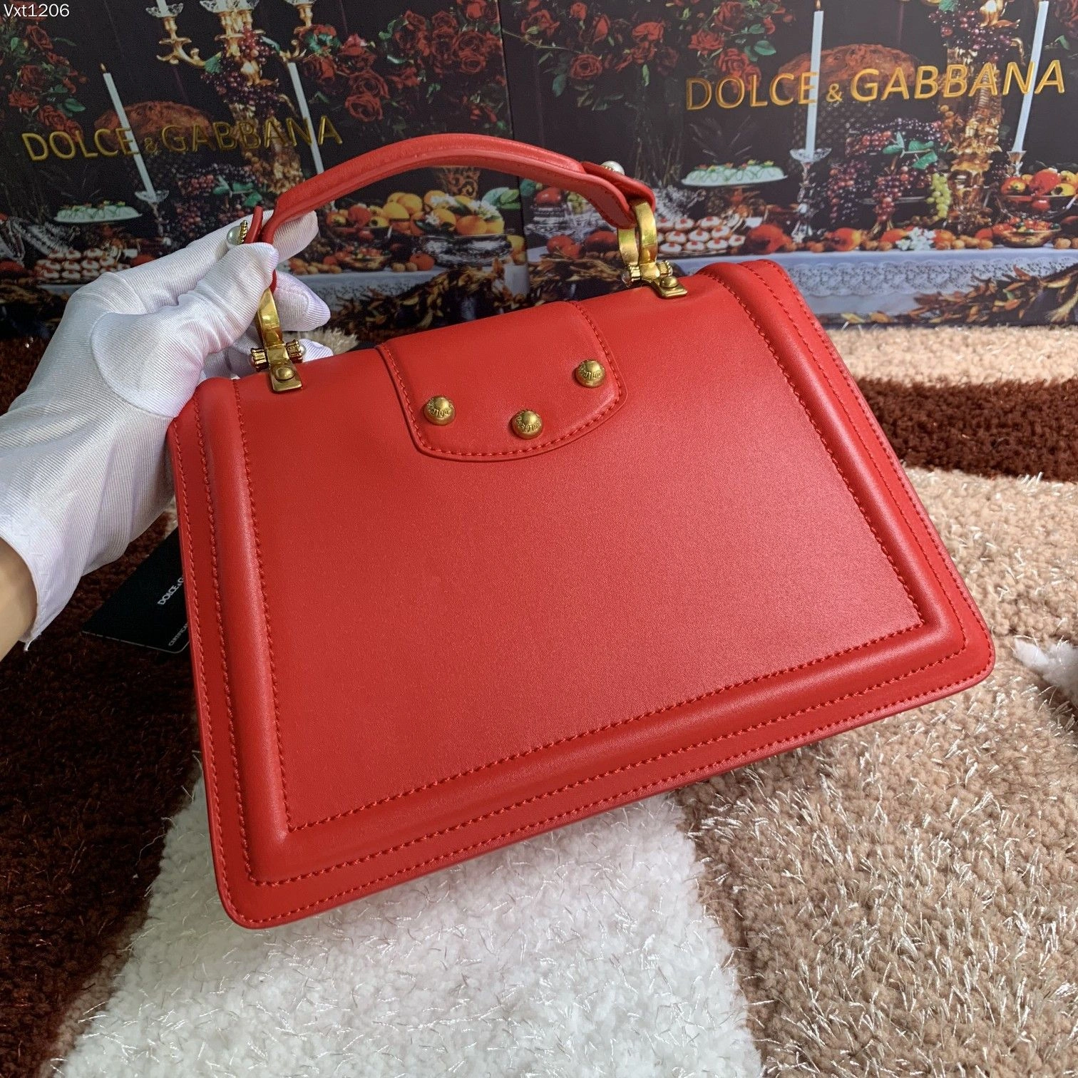 D*olce&G*abbana Top Bag 27*18*8cm Neat 9697
