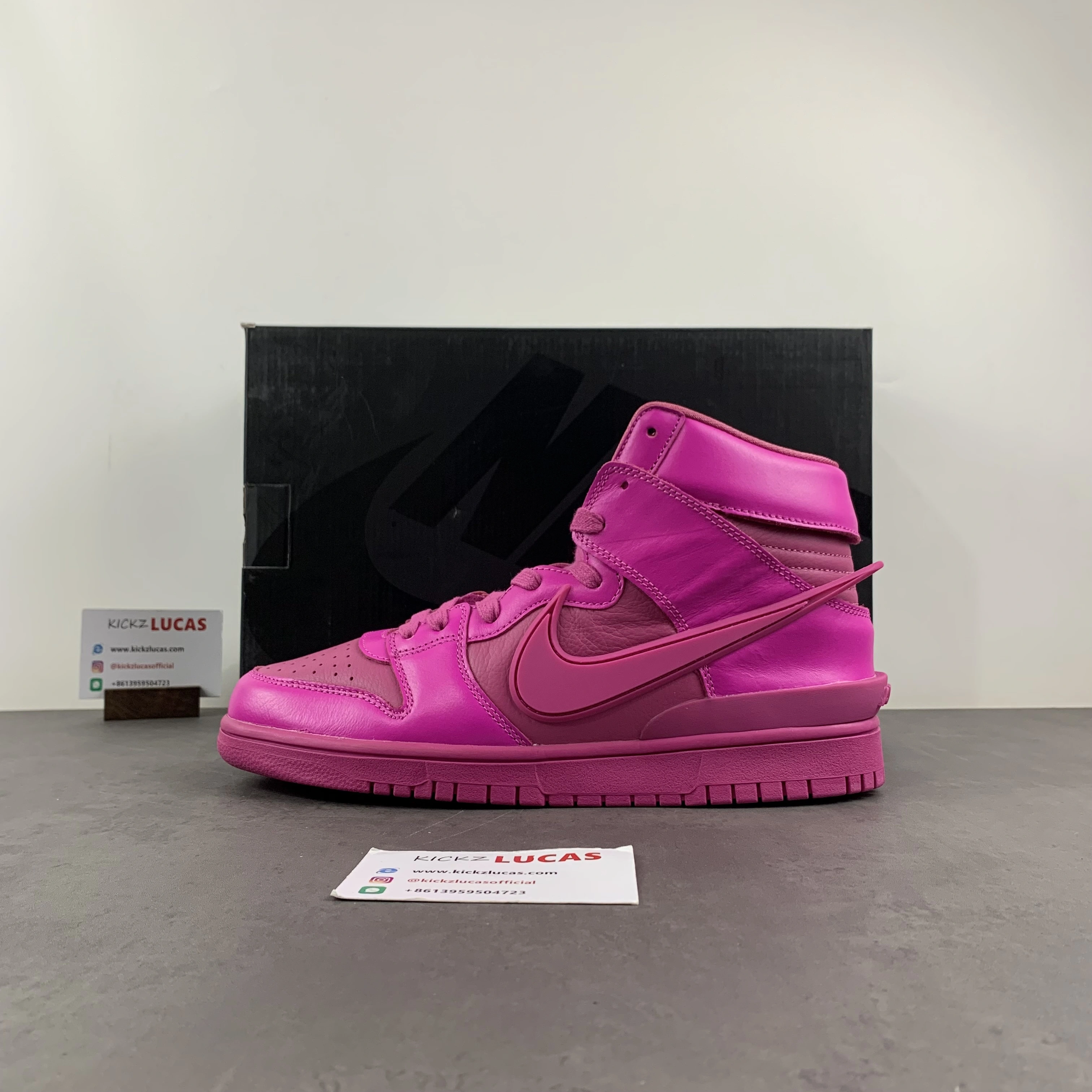Dunk High AMBUSH Active Fuchsia CU7544- DailyWear 586