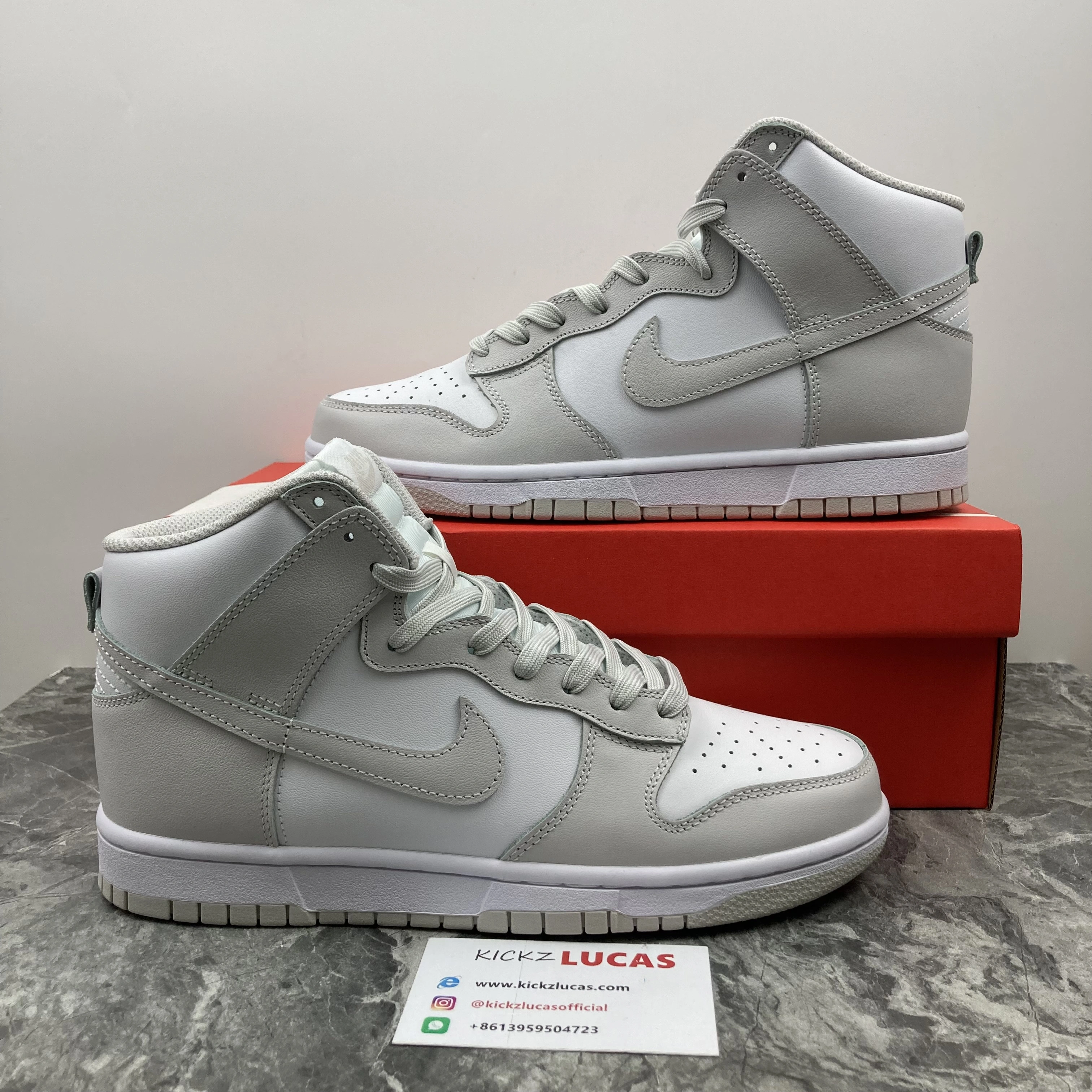 Dunk High Retro White Vast Grey DD1399- Elegant 595