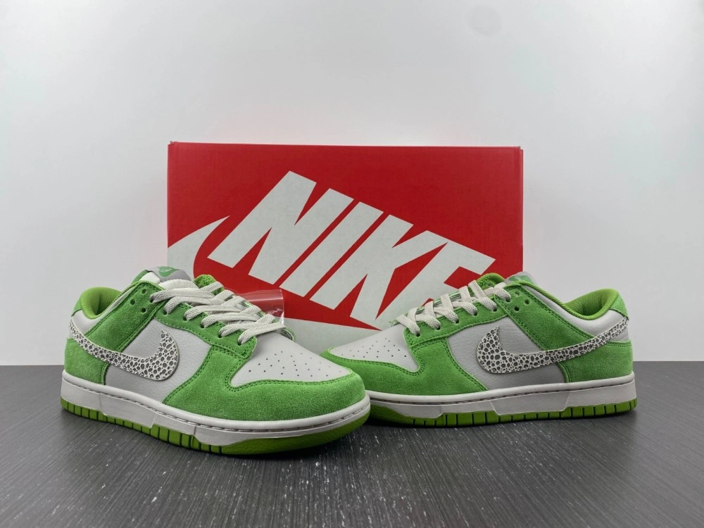 Dunk Low AS Safari Swoosh Chlorophyll DR0156- Bold 325