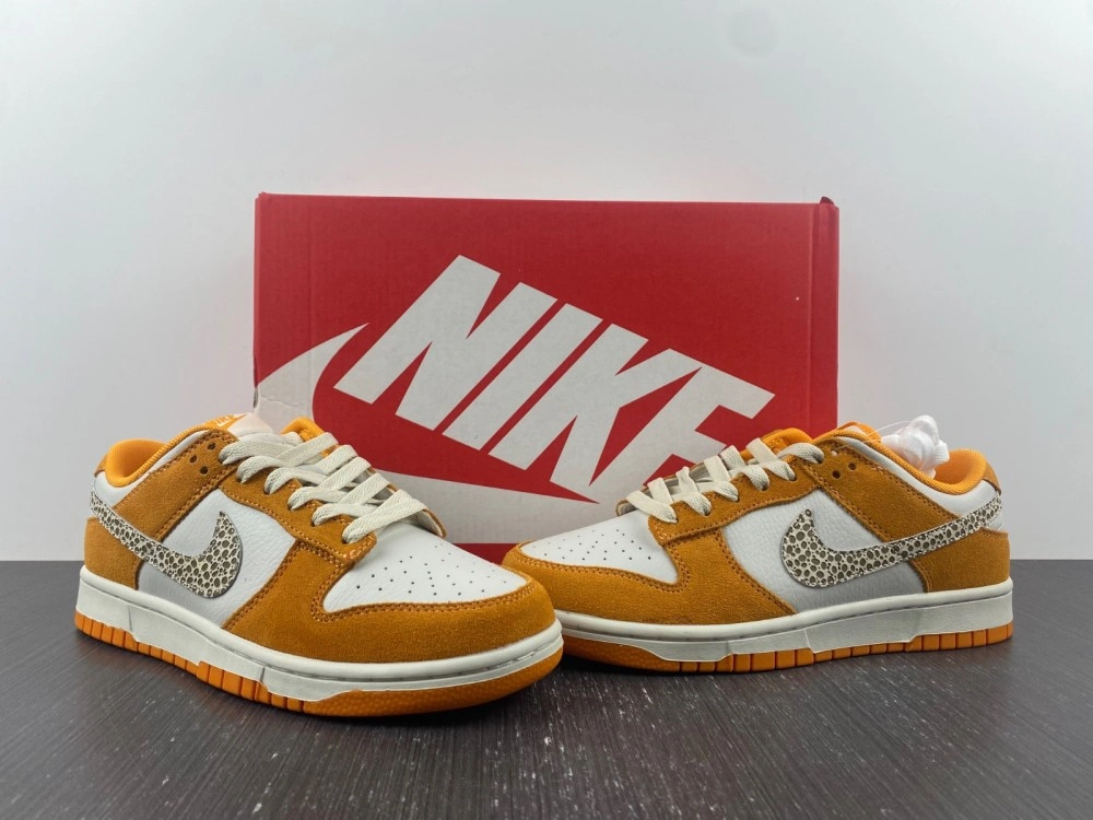 Effortless Dunk Low AS Safari Swoosh Kumquat DR0156- 326
