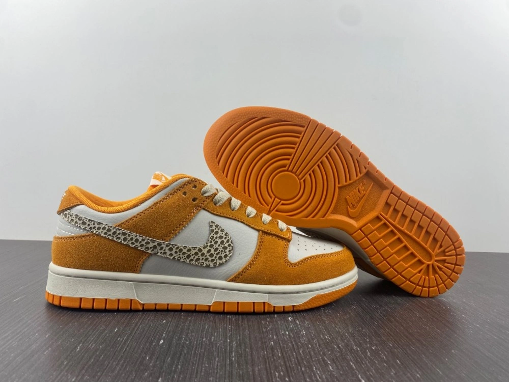 Effortless Dunk Low AS Safari Swoosh Kumquat DR0156- 326