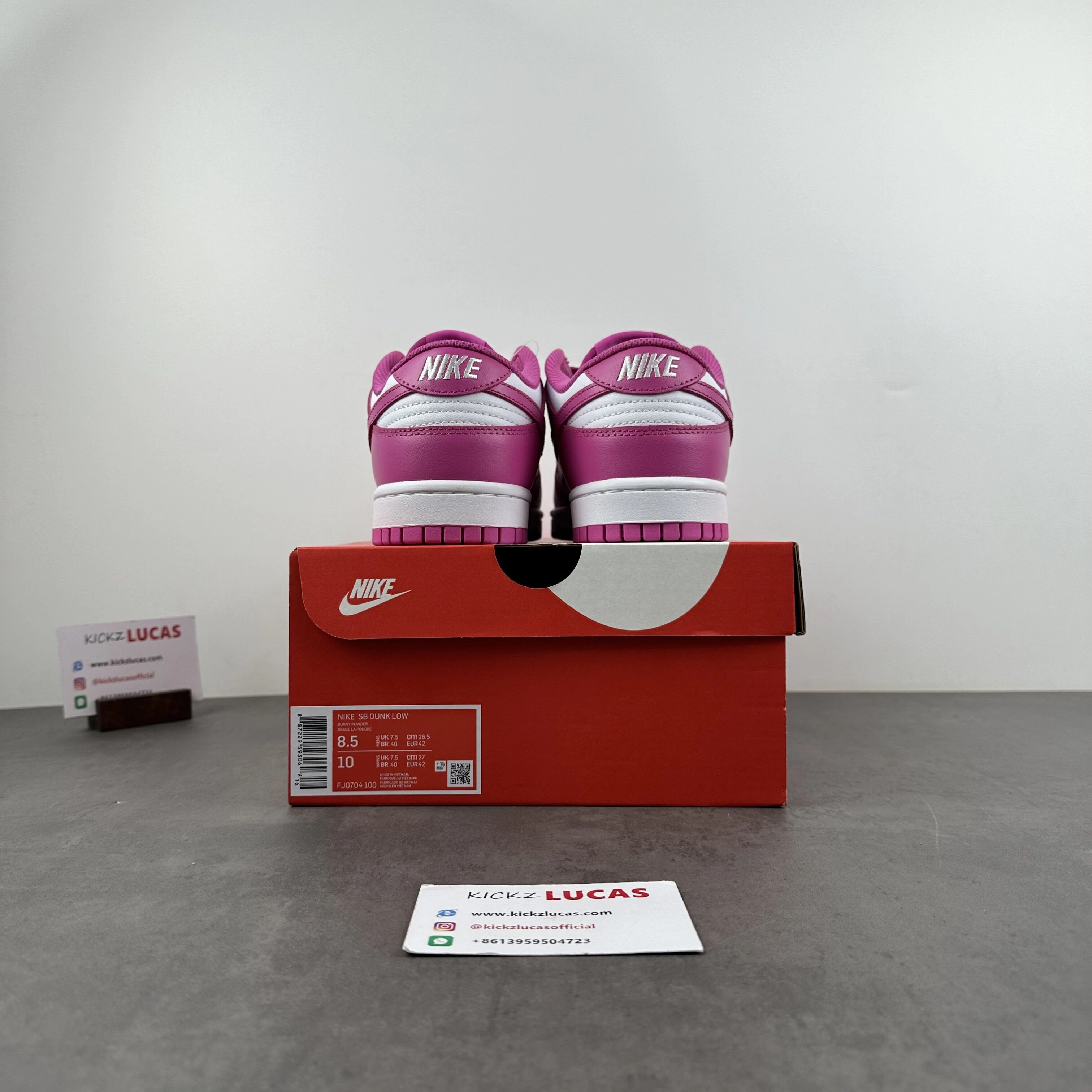 Elegant Dunk Low Active Fuchsia FJ0704- 191