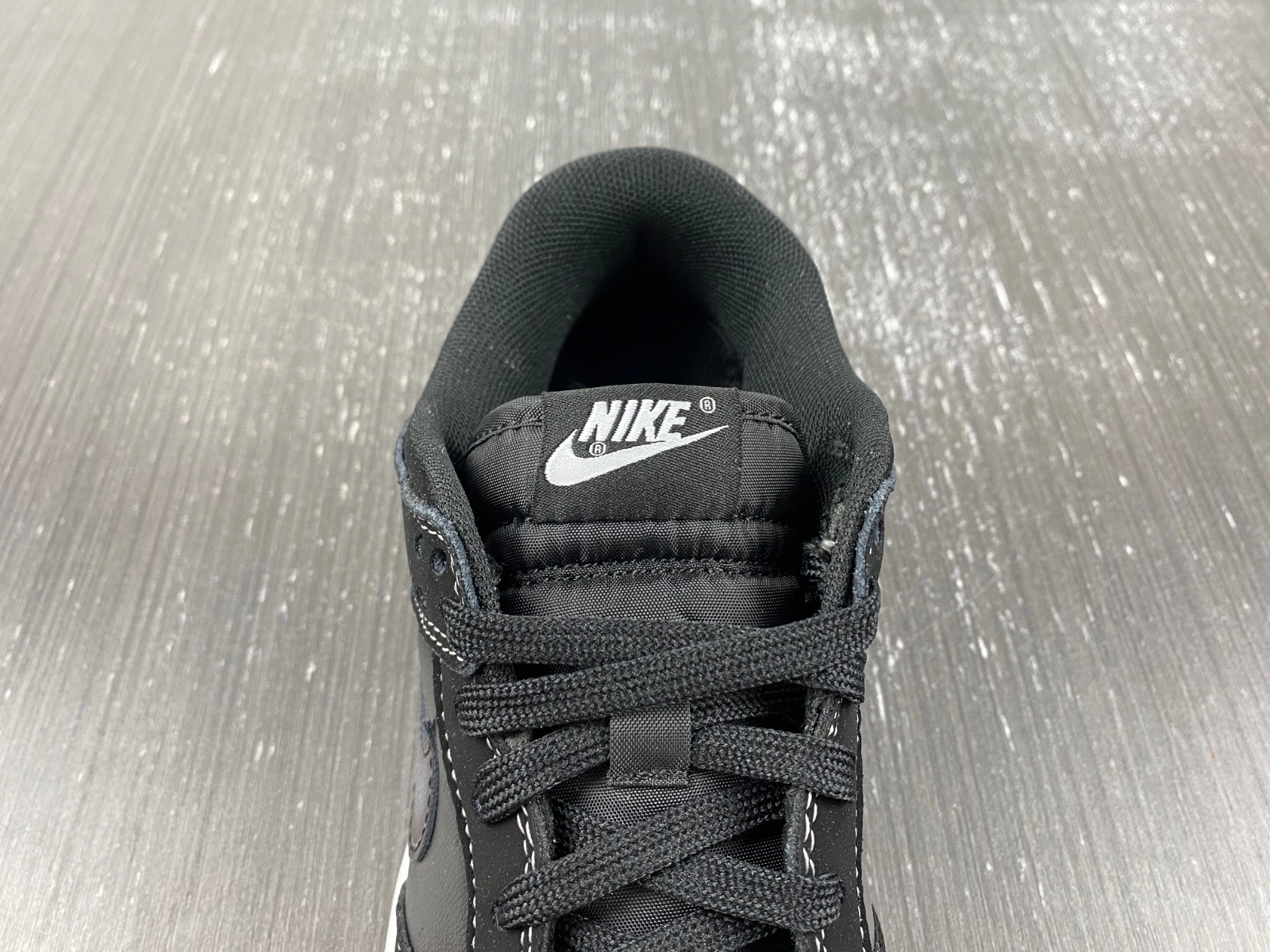 Dunk Low Airbrush Swoosh Black FD6923- SoftTouch 141