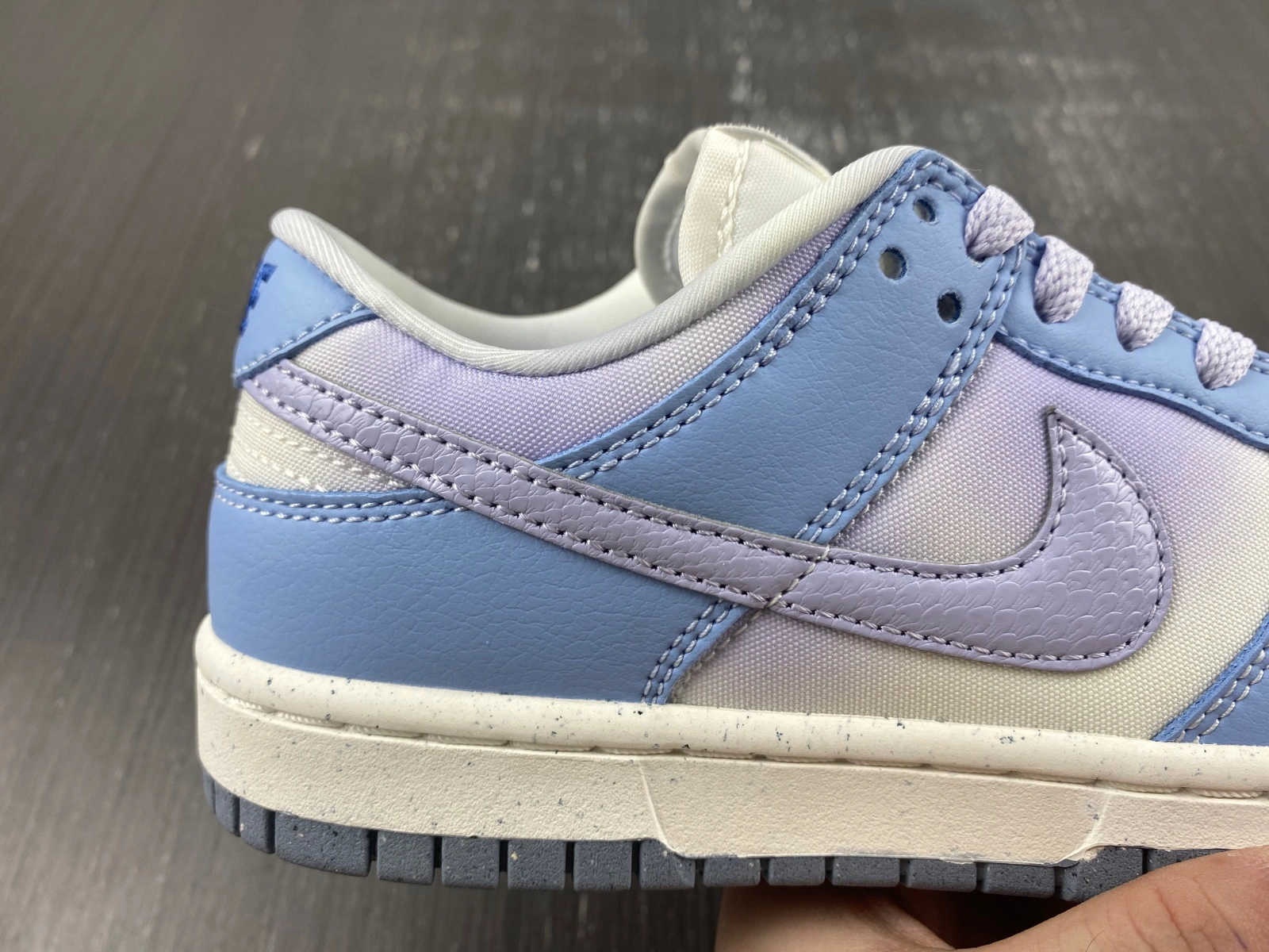 Dunk Low Blue Airbrush Canvas FN0323- Compact 122