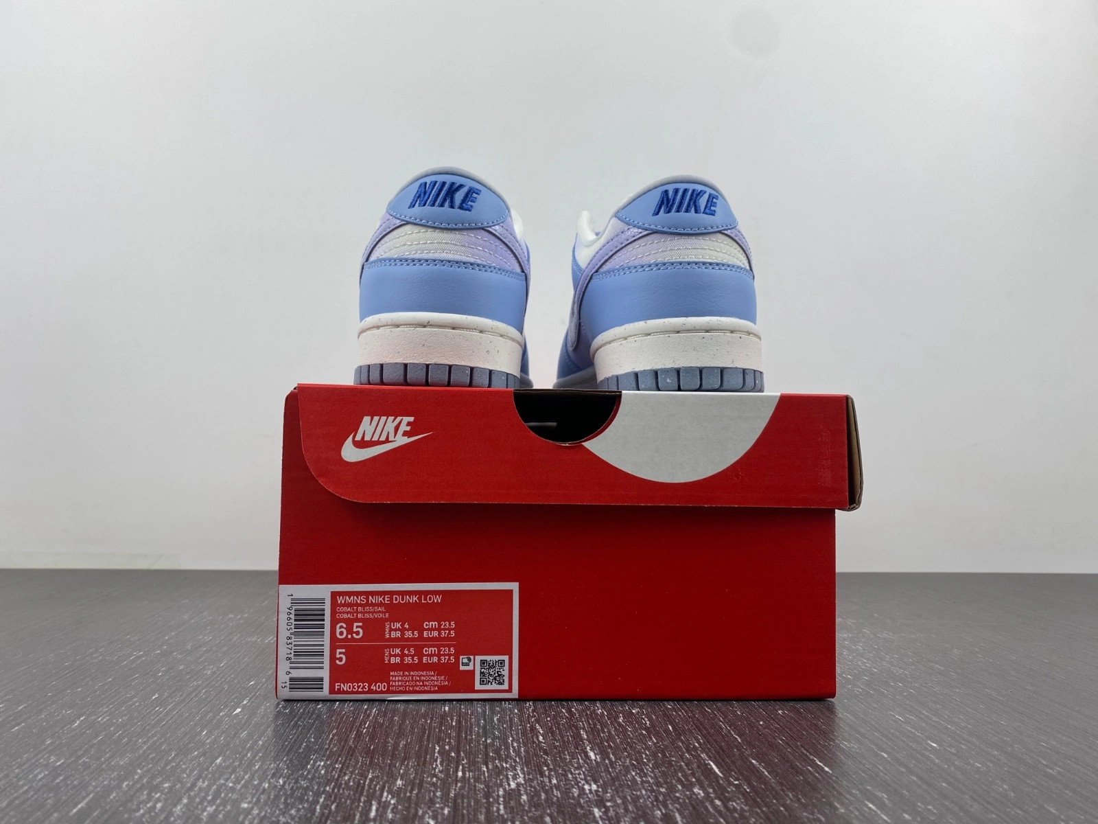 Dunk Low Blue Airbrush Canvas FN0323- Compact 122