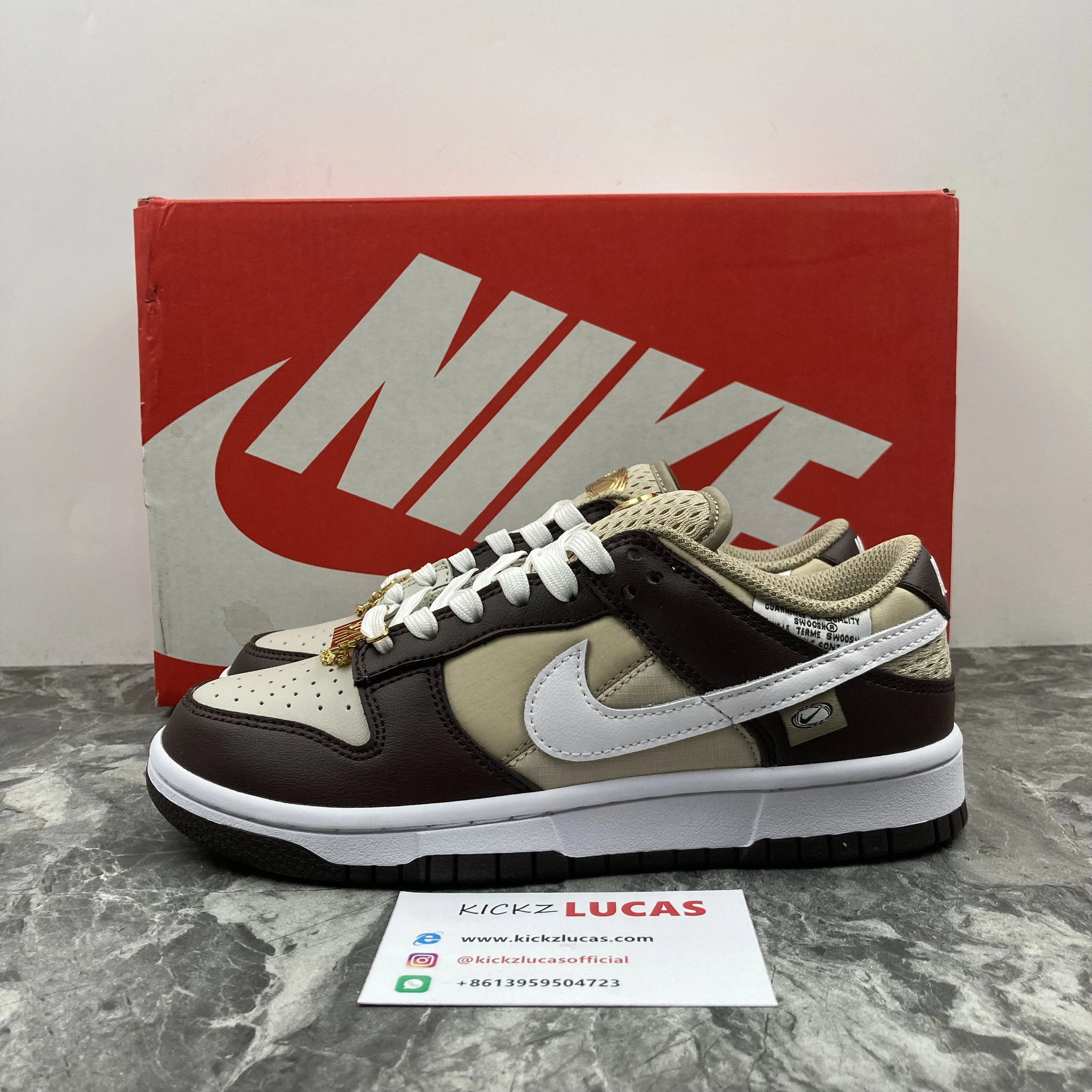 Dunk Low Brown Basalt DX6060- Modern 220