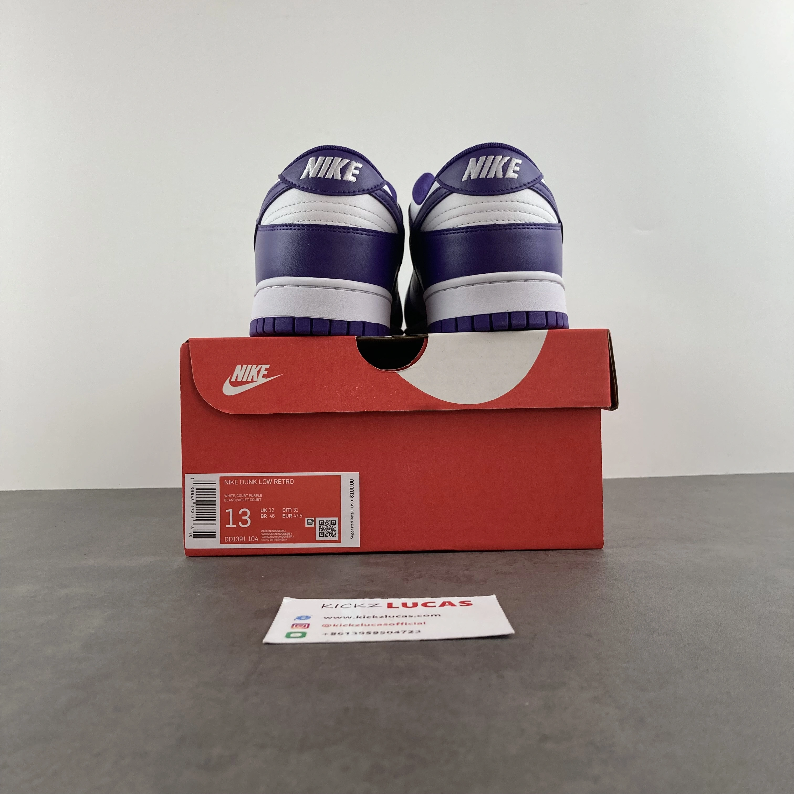 Dunk Low Championship Court Purple DD1391- Seasonal 409