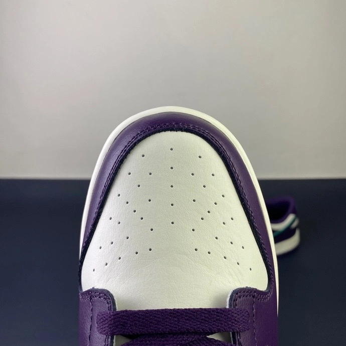 Dunk Low Chenille Swoosh Sail Grand Purple DQ7683- Vibrant 320