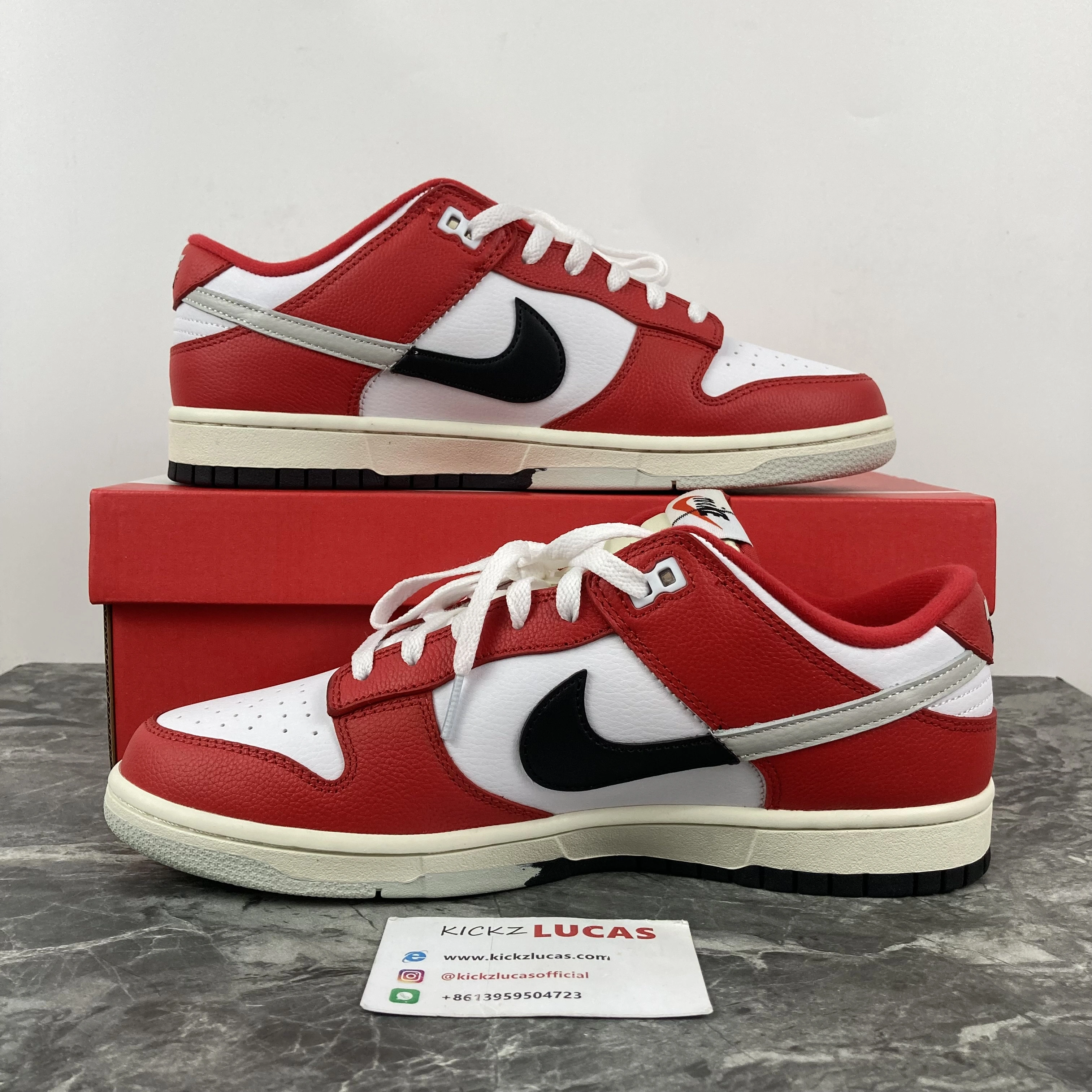 SportInspired Dunk Low Chicago Split DZ2536- 230