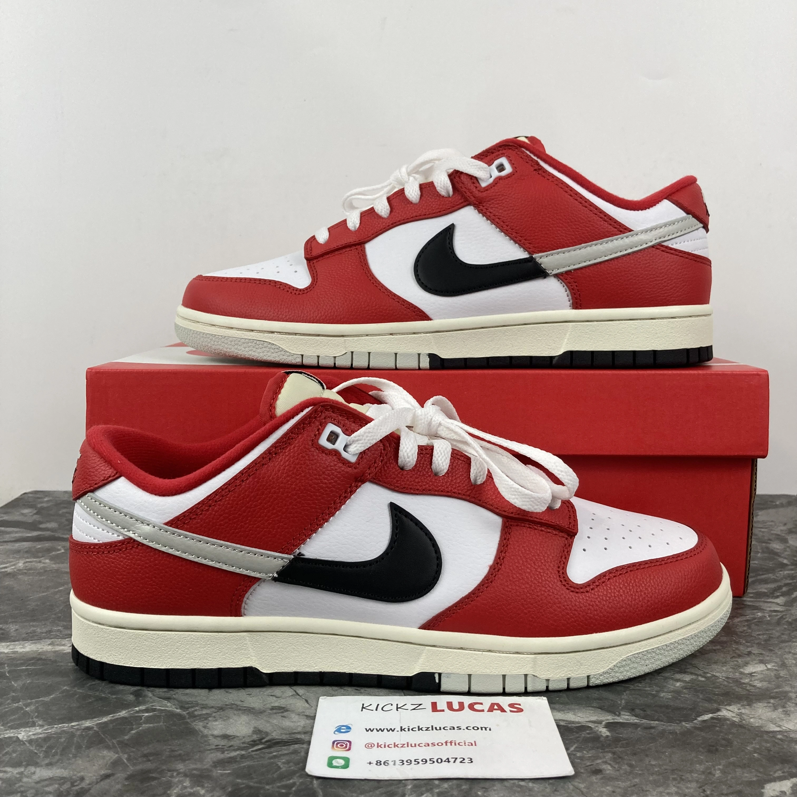 SportInspired Dunk Low Chicago Split DZ2536- 230