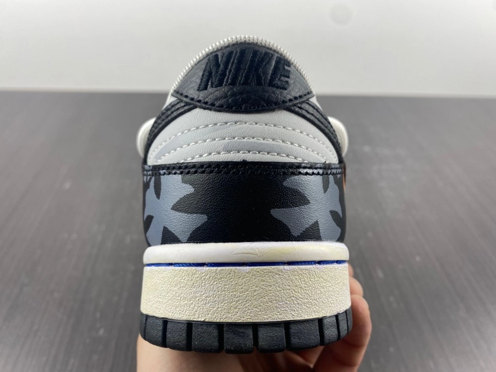 Timeless Dunk Low Customized Black DD3363- 343