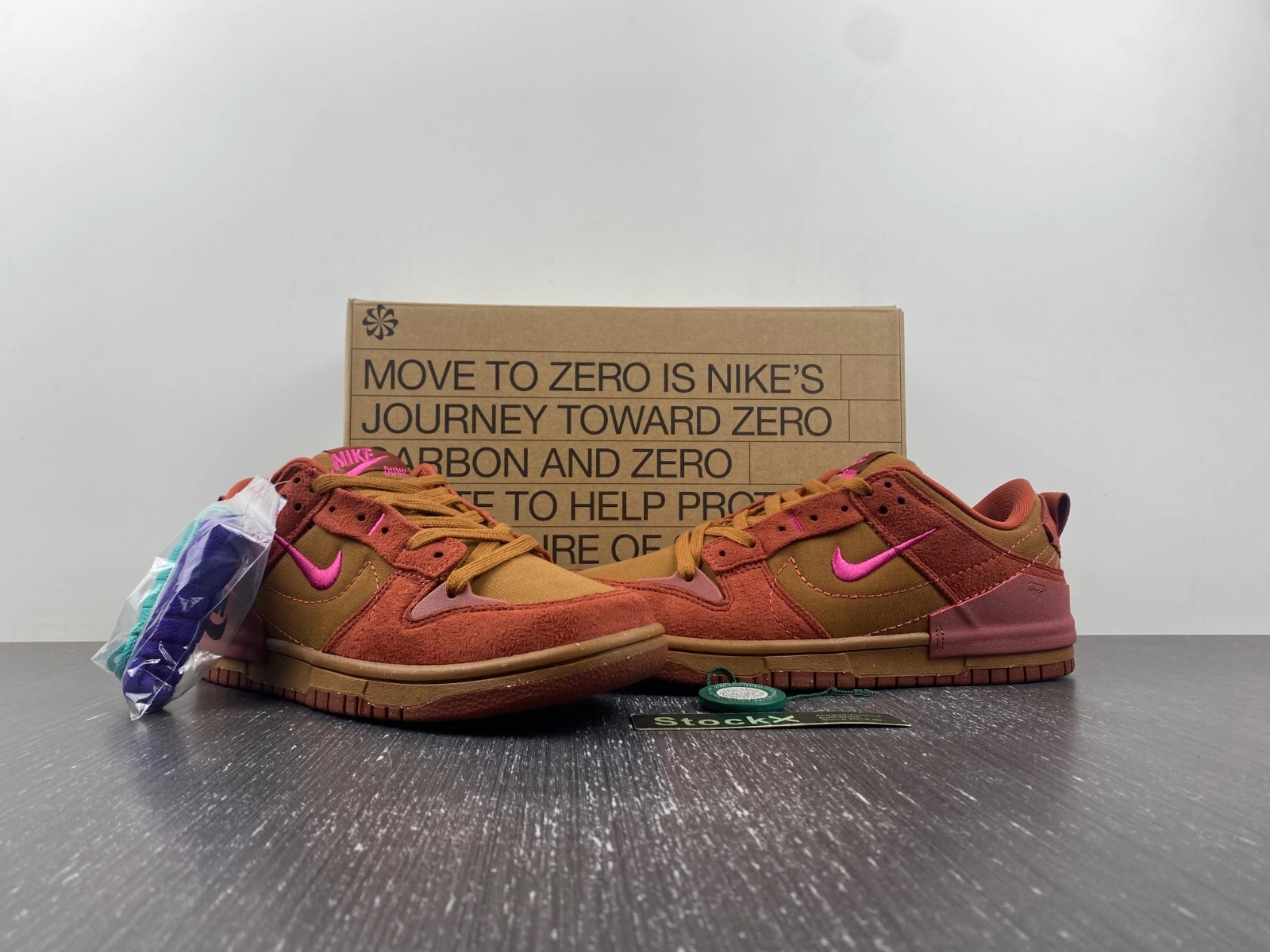 Dunk Low Disrupt 2 Desert Bronze Pink Prime DH4402- WrinkleFree 80