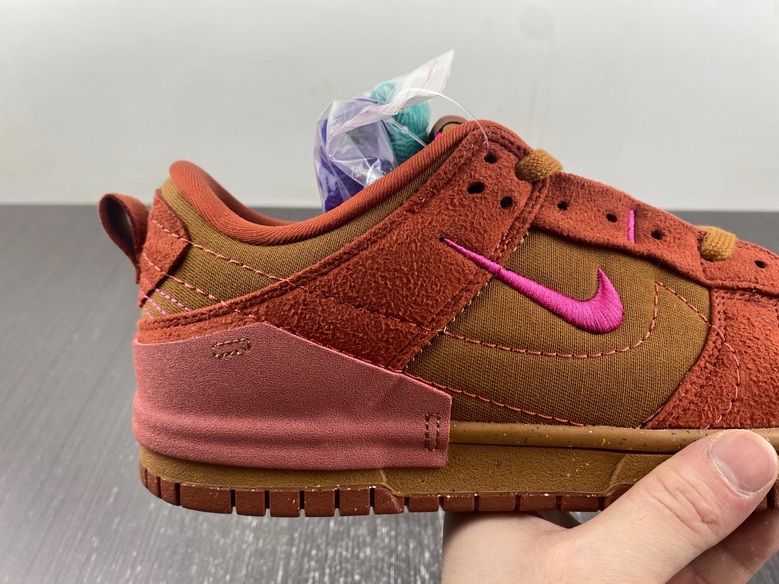 Dunk Low Disrupt 2 Desert Bronze Pink Prime DH4402- WrinkleFree 80