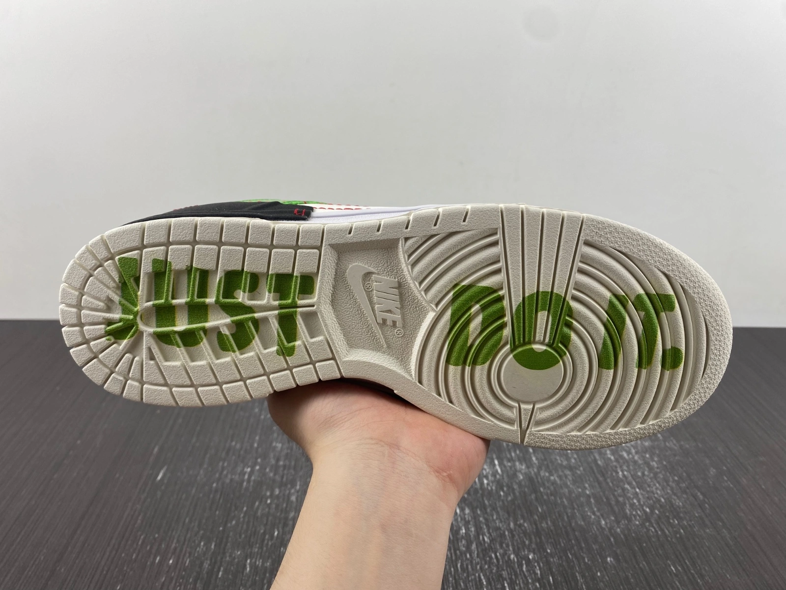 Unique Dunk Low Disrupt 2 Just Do It Snakeskin Green DV1491- 72