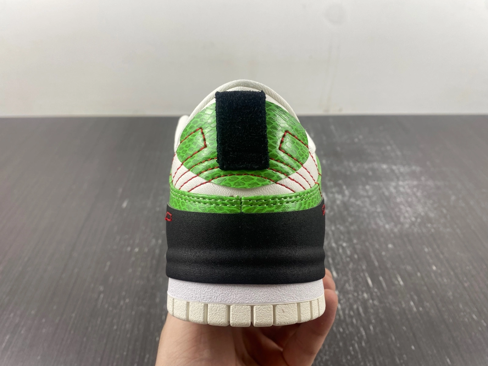 Unique Dunk Low Disrupt 2 Just Do It Snakeskin Green DV1491- 72