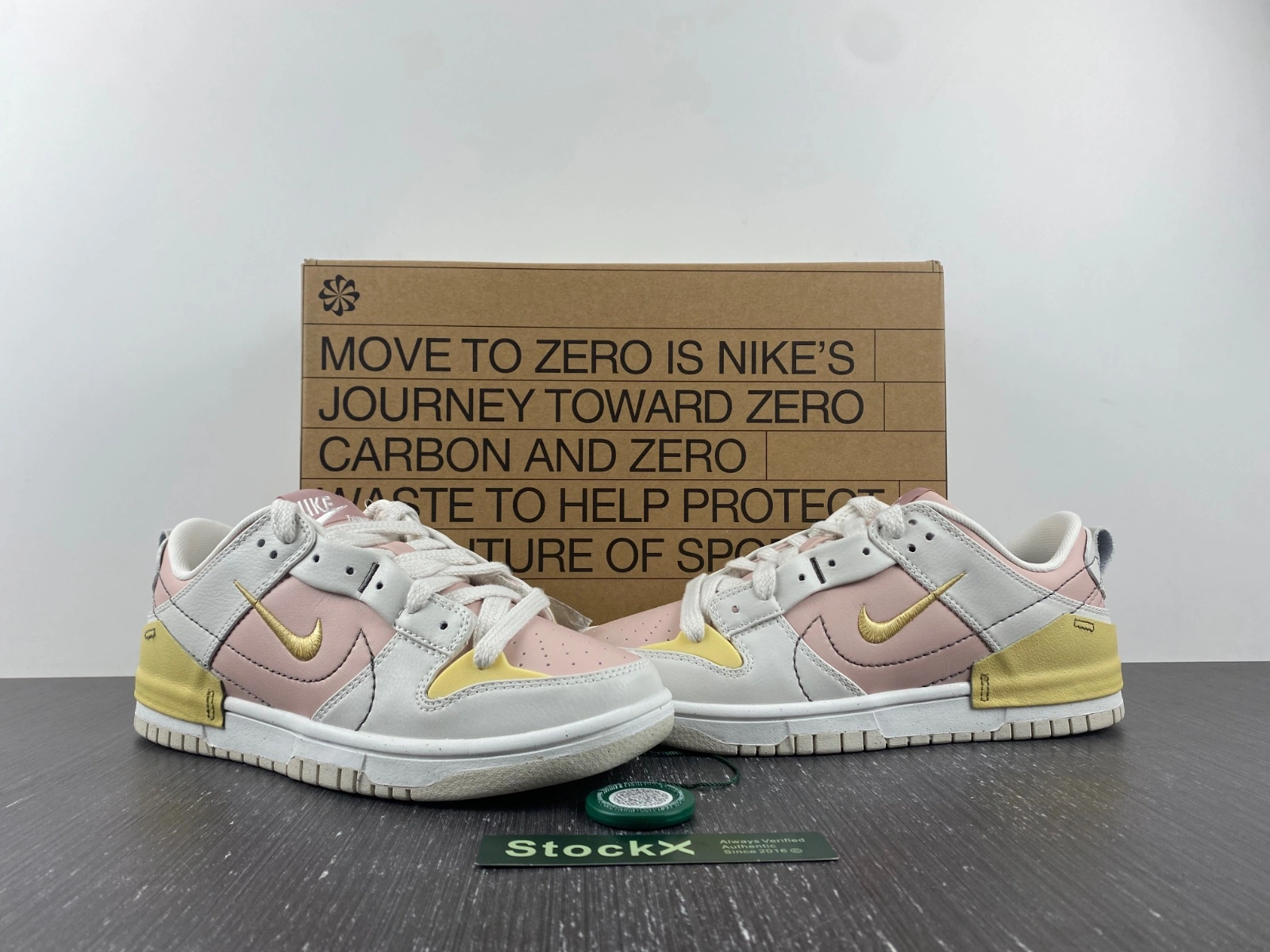 Upgraded Dunk Low Disrupt2 Pink DH4402- 256