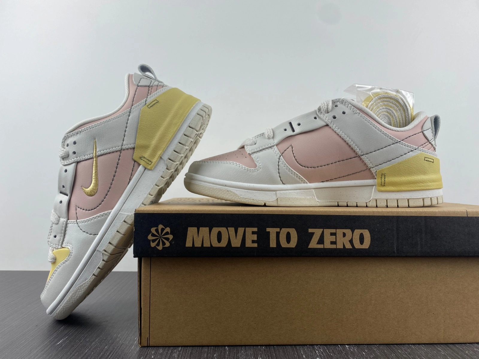 Upgraded Dunk Low Disrupt2 Pink DH4402- 256