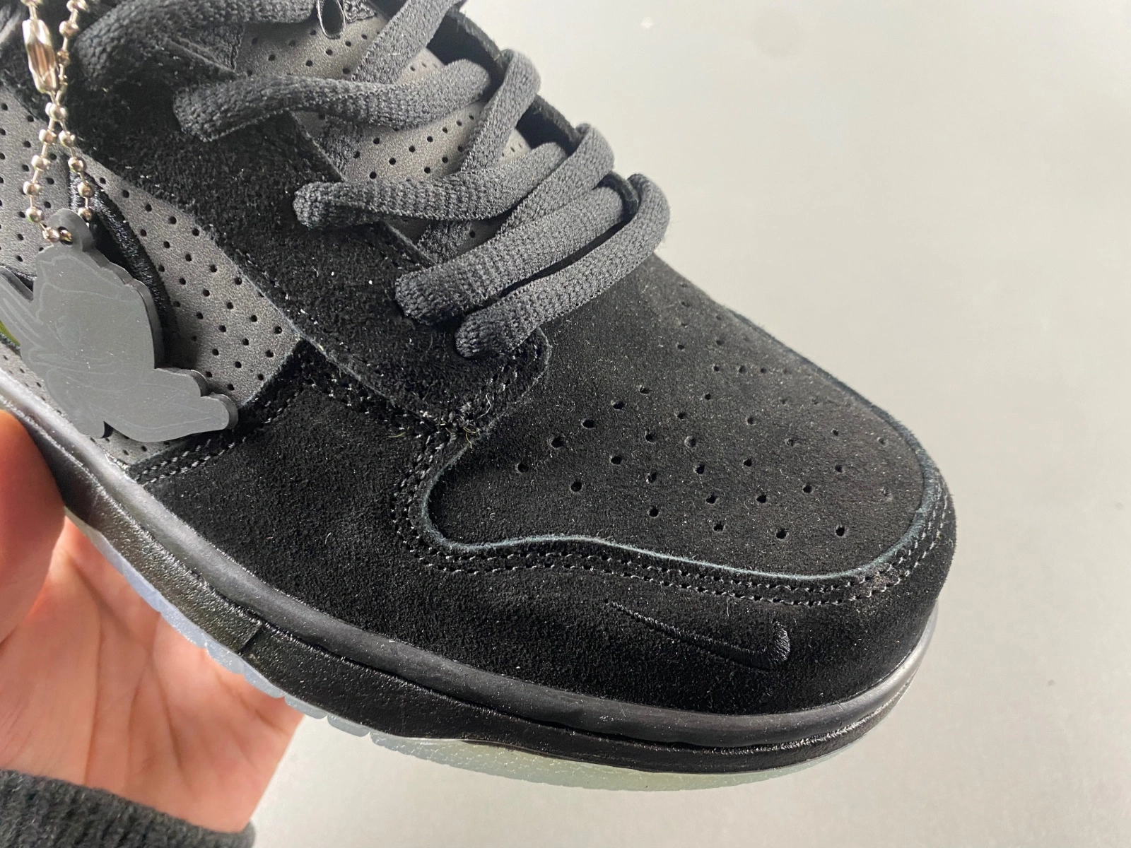 SportInspired Dunk Low Ducks of a Feather Black University of Oregon PE HV1470- 10