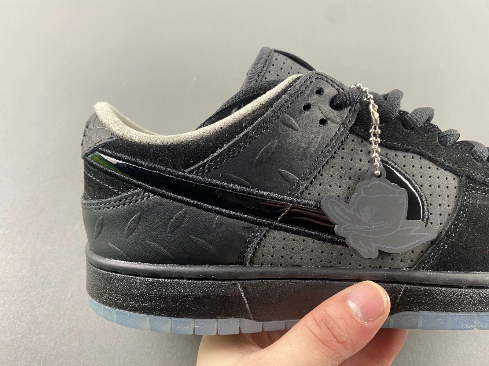 SportInspired Dunk Low Ducks of a Feather Black University of Oregon PE HV1470- 10