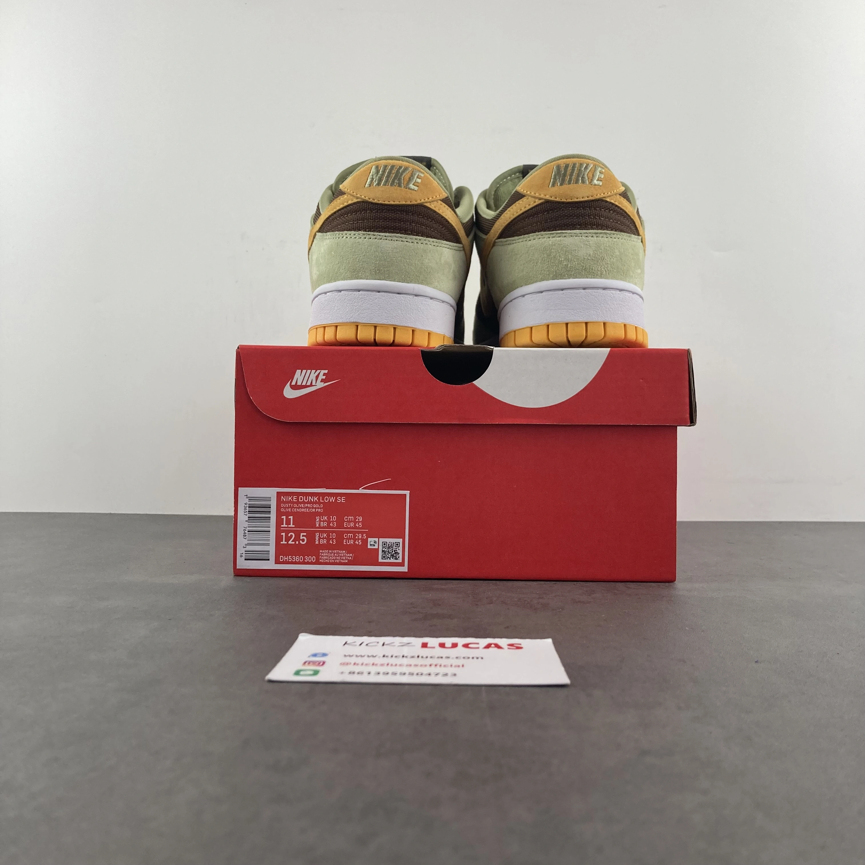 StreetReady Dunk Low Dusty Olive DH5360- 554