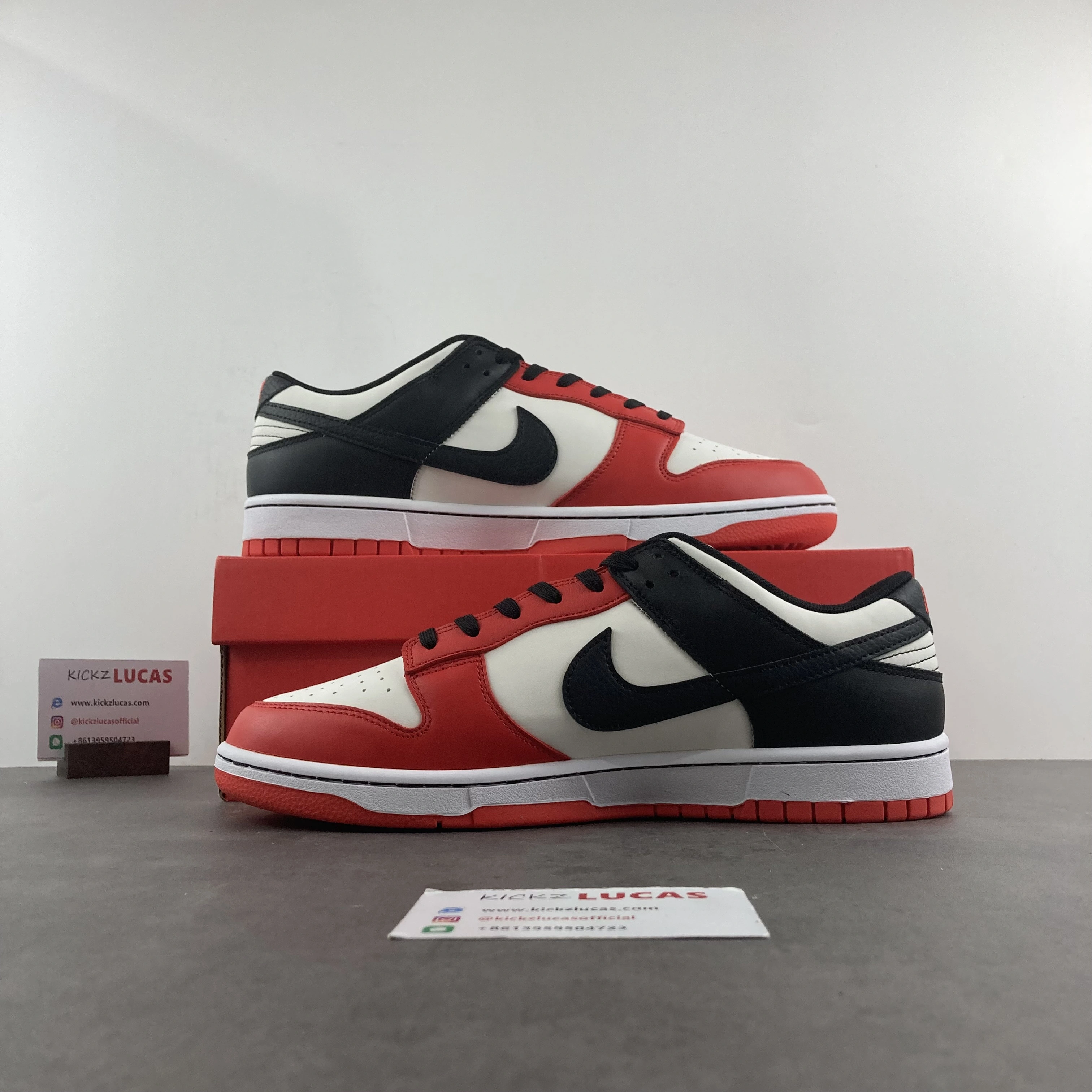 Elegant Dunk Low EMB NBA 75th Anniversary Chicago DD3363- 448