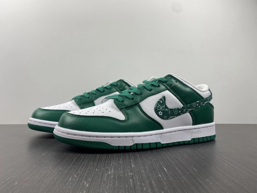 Dunk Low Essential Paisley Pack Green DH4401- Trendy 407