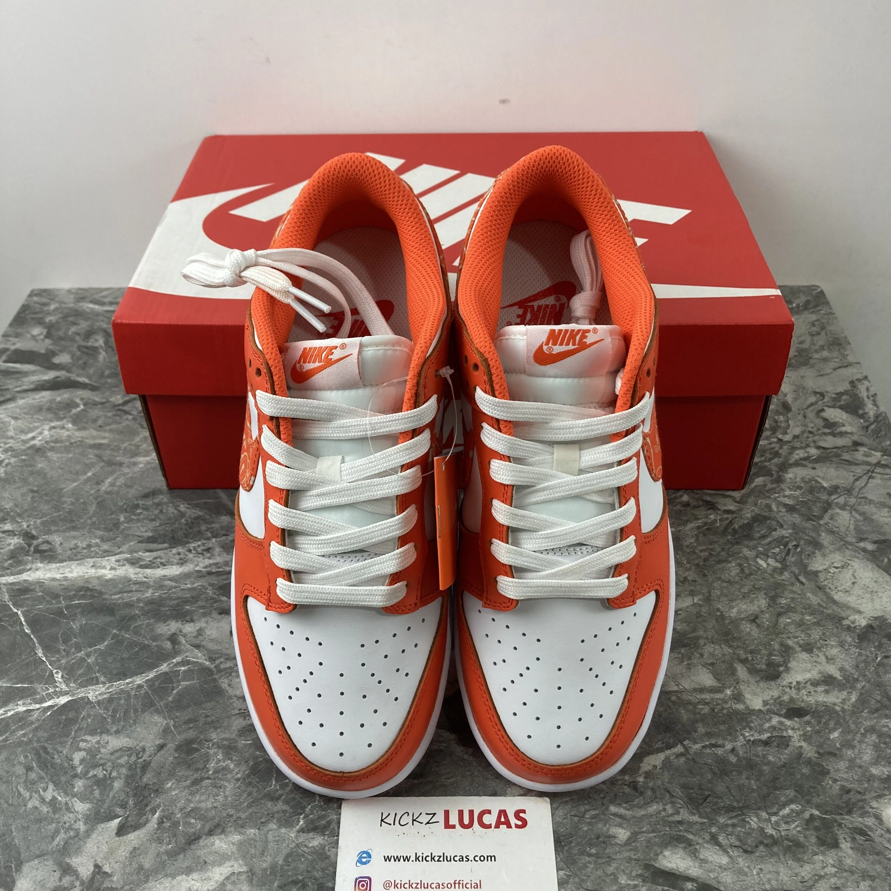 FastDry Dunk Low Essential Paisley Pack Orange DH4401- 364