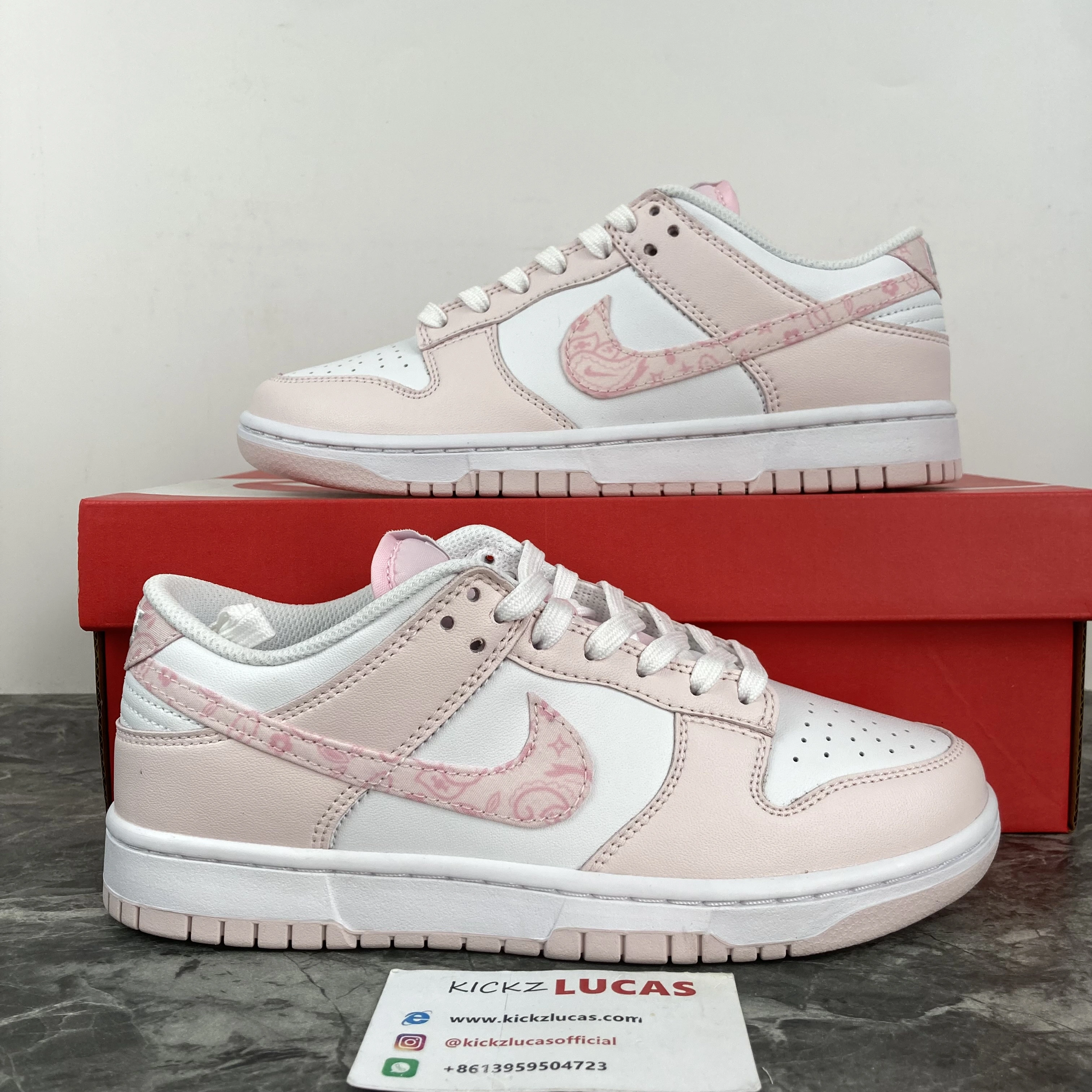 HighPerformance Dunk Low Essential Paisley Pack Pink FD1449- 232