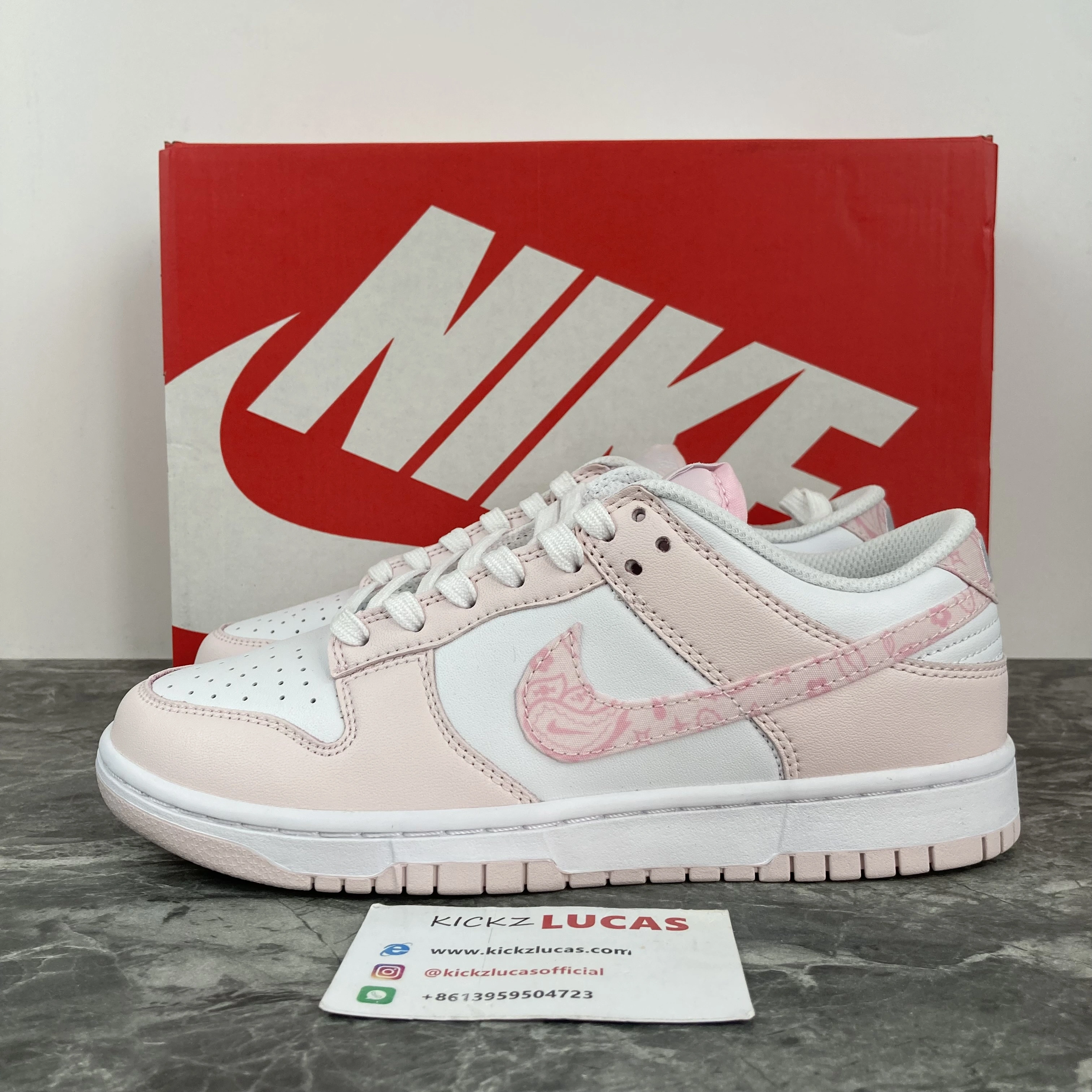 HighPerformance Dunk Low Essential Paisley Pack Pink FD1449- 232