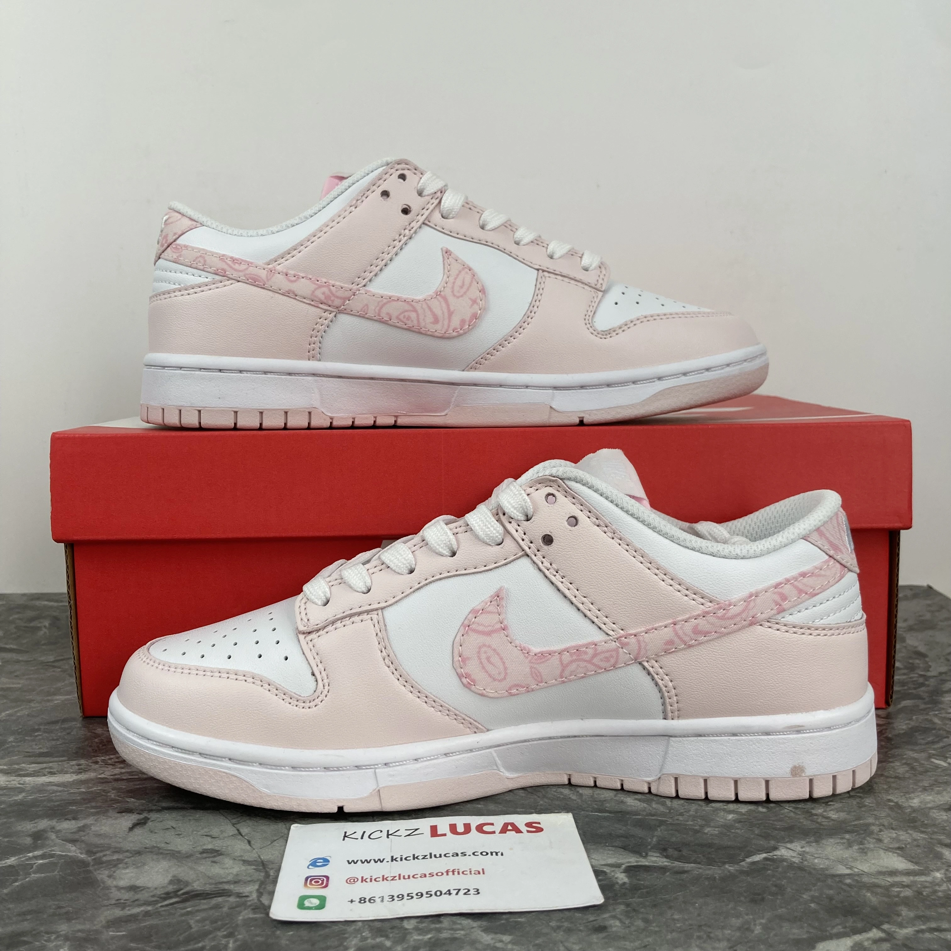 HighPerformance Dunk Low Essential Paisley Pack Pink FD1449- 232