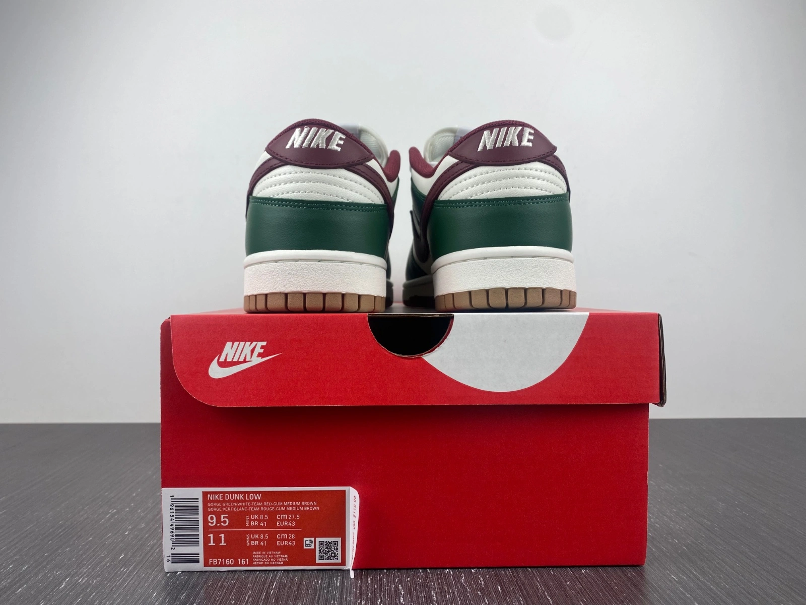 Dunk Low Gorge Green FB7160- OdorResistant 240