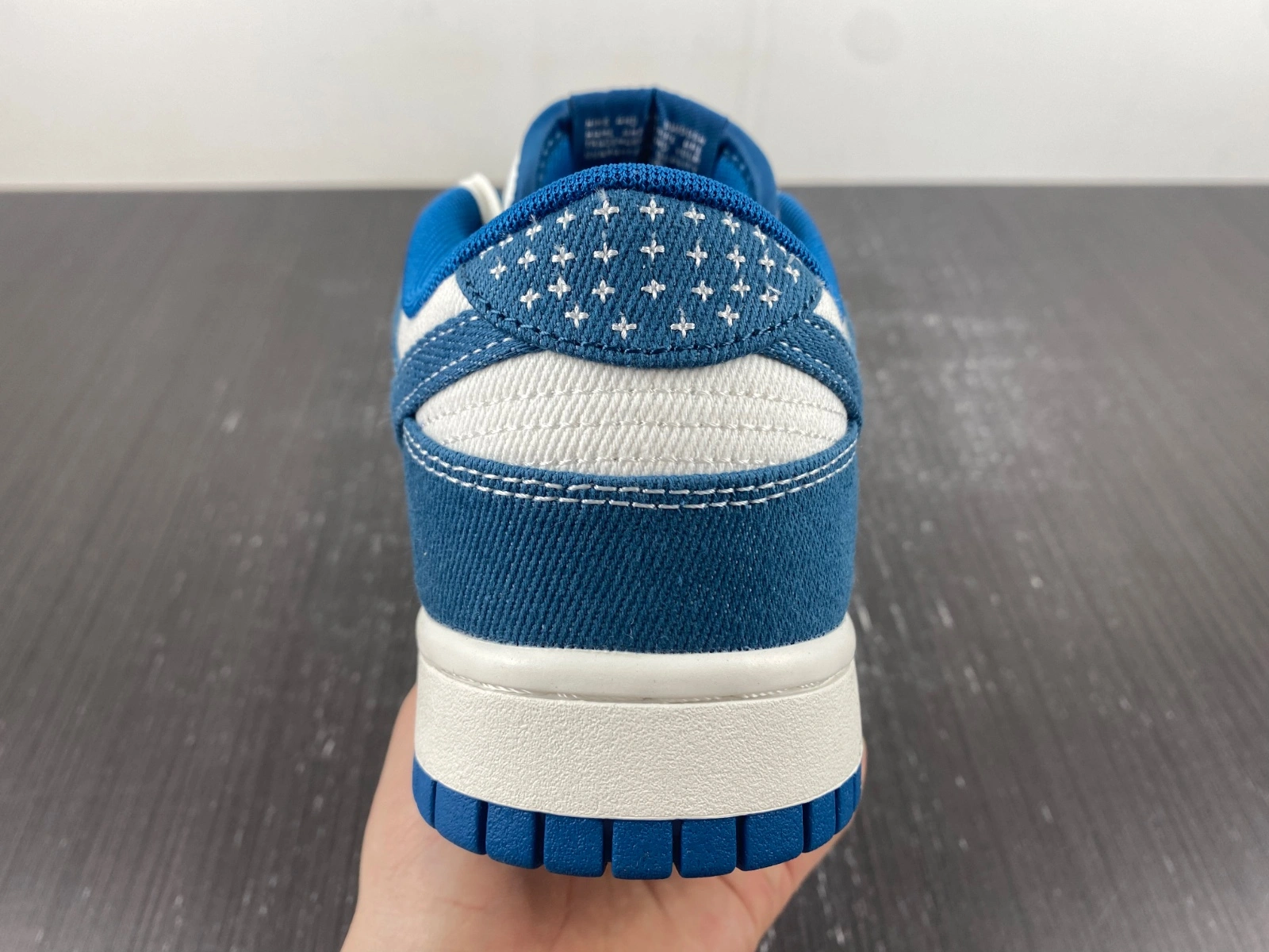 Dunk Low Industrial Blue Sashiko DV0834- MoistureWicking 187