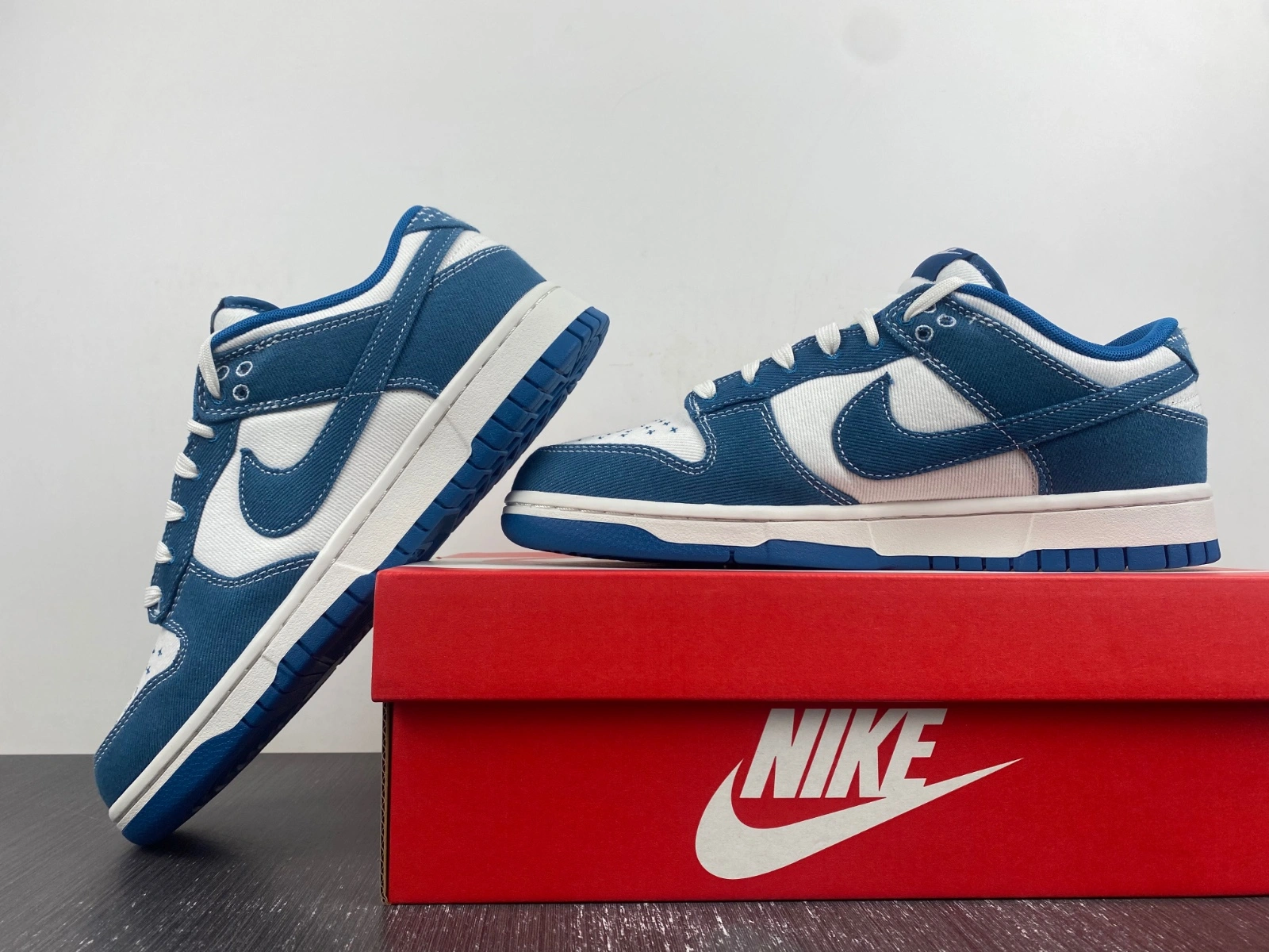 Dunk Low Industrial Blue Sashiko DV0834- MoistureWicking 187