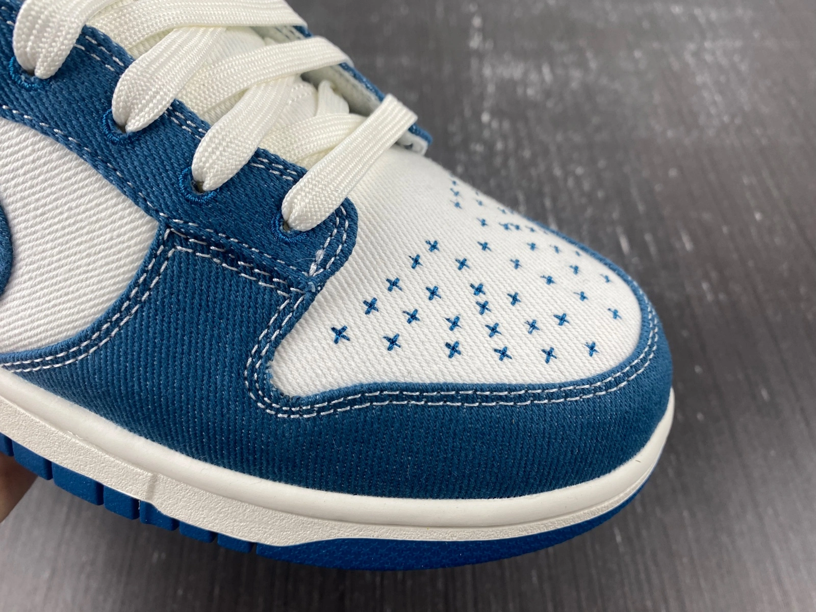 Dunk Low Industrial Blue Sashiko DV0834- MoistureWicking 187