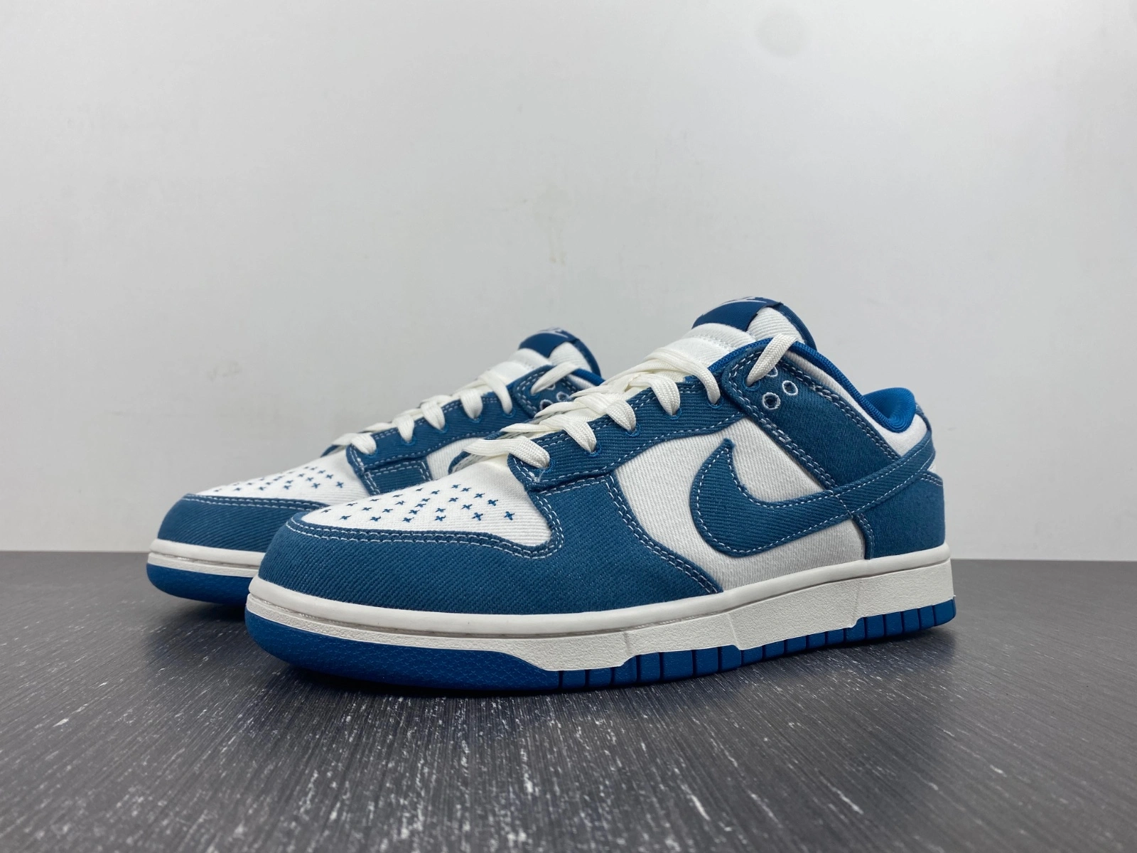 Dunk Low Industrial Blue Sashiko DV0834- MoistureWicking 187