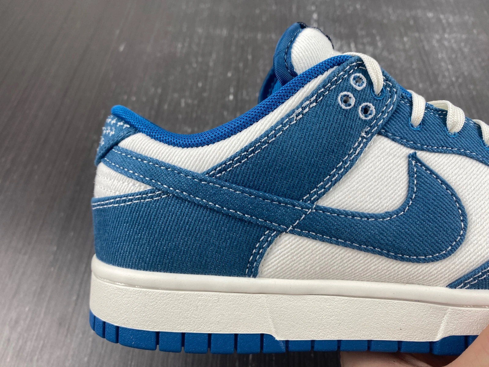 Dunk Low Industrial Blue Sashiko DV0834- MoistureWicking 187