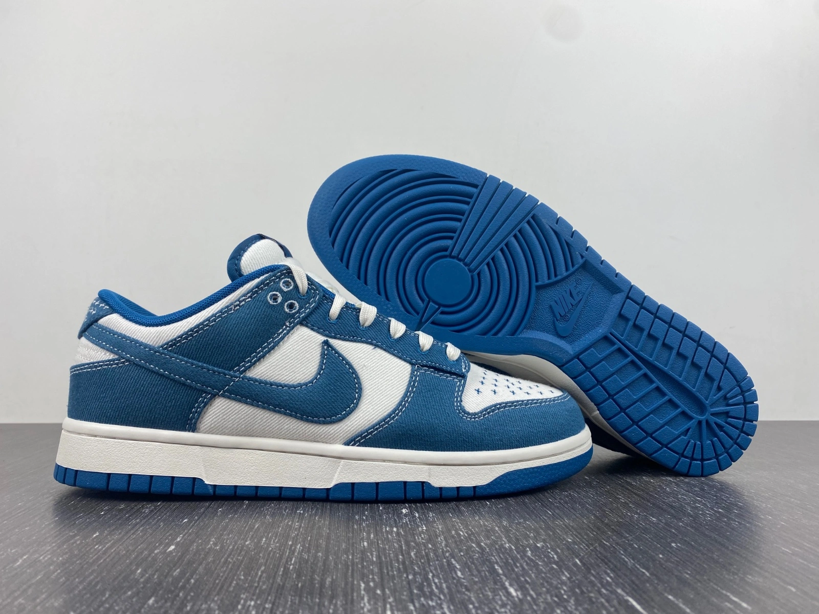 Dunk Low Industrial Blue Sashiko DV0834- MoistureWicking 187