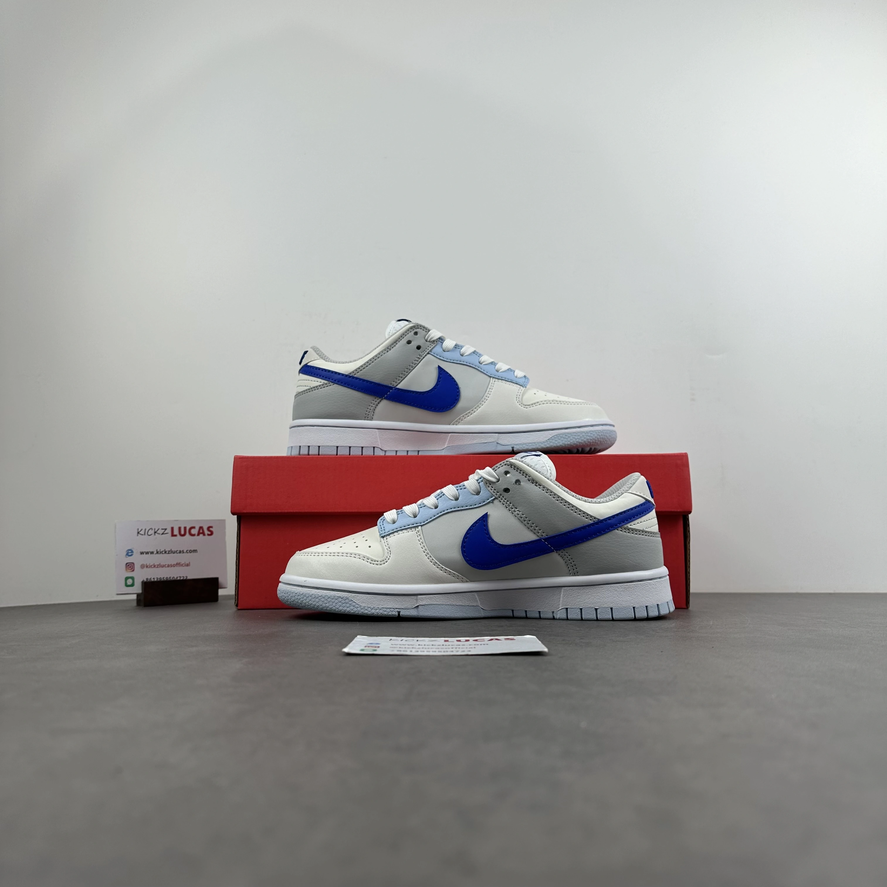 Dunk Low Ivory Hyper Royal FB1843- ZeroBulk 229