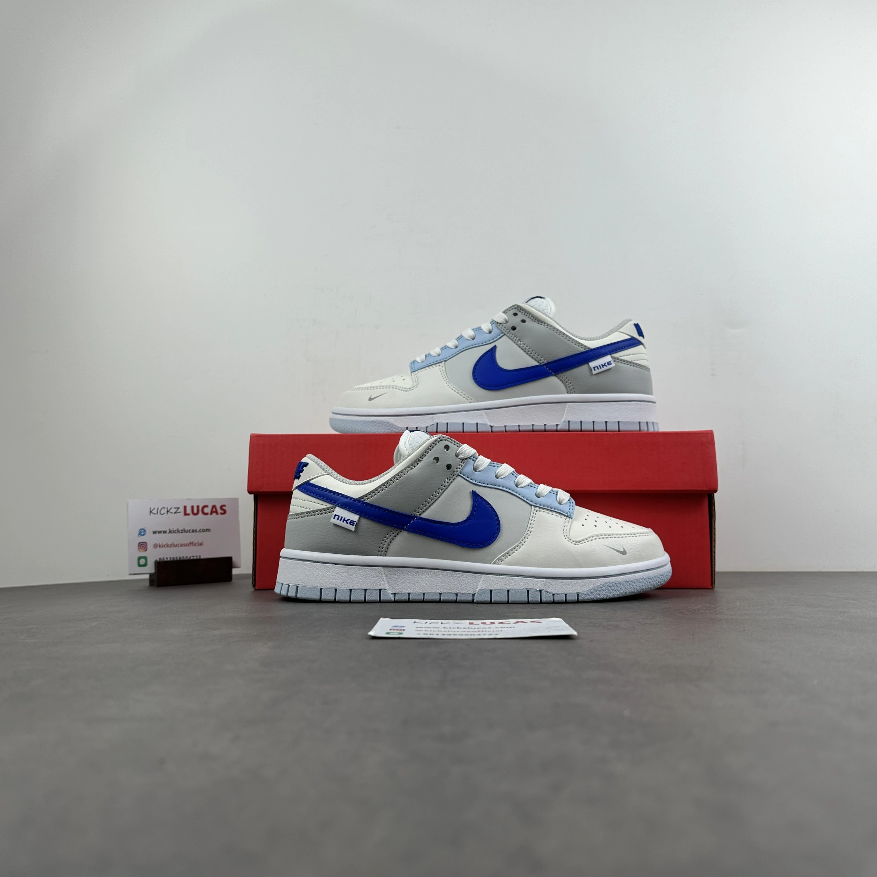 Dunk Low Ivory Hyper Royal FB1843- ZeroBulk 229