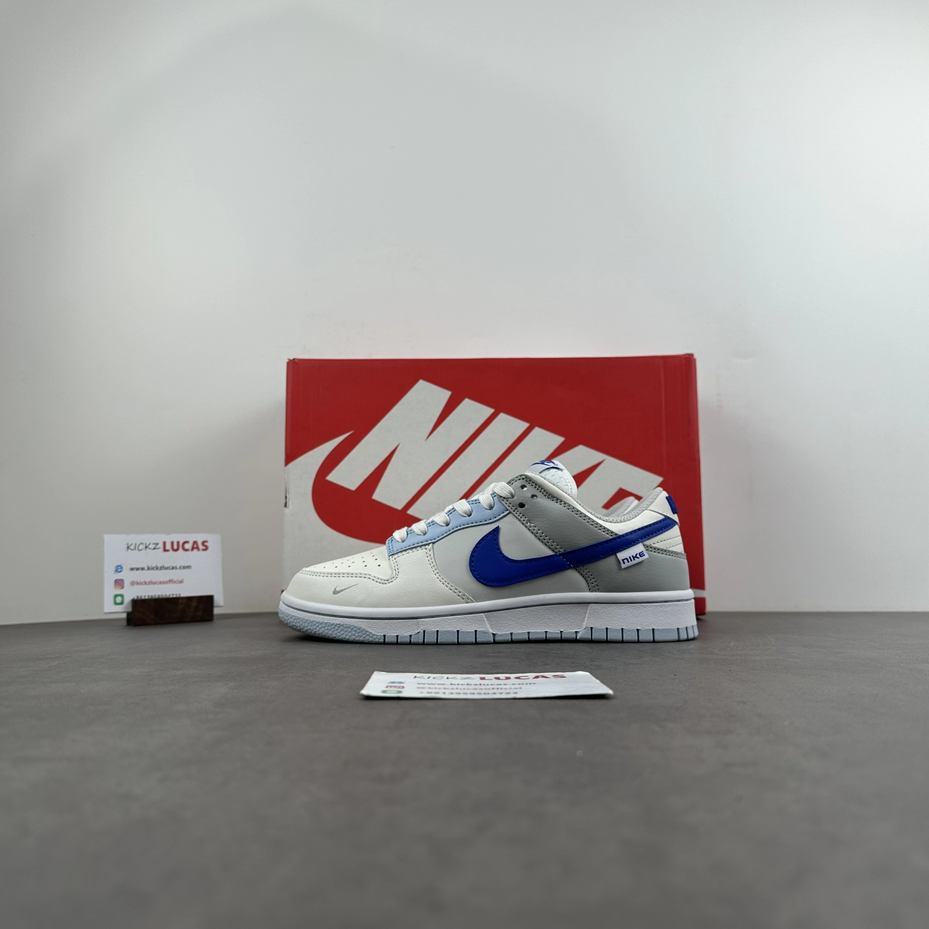 Dunk Low Ivory Hyper Royal FB1843- ZeroBulk 229