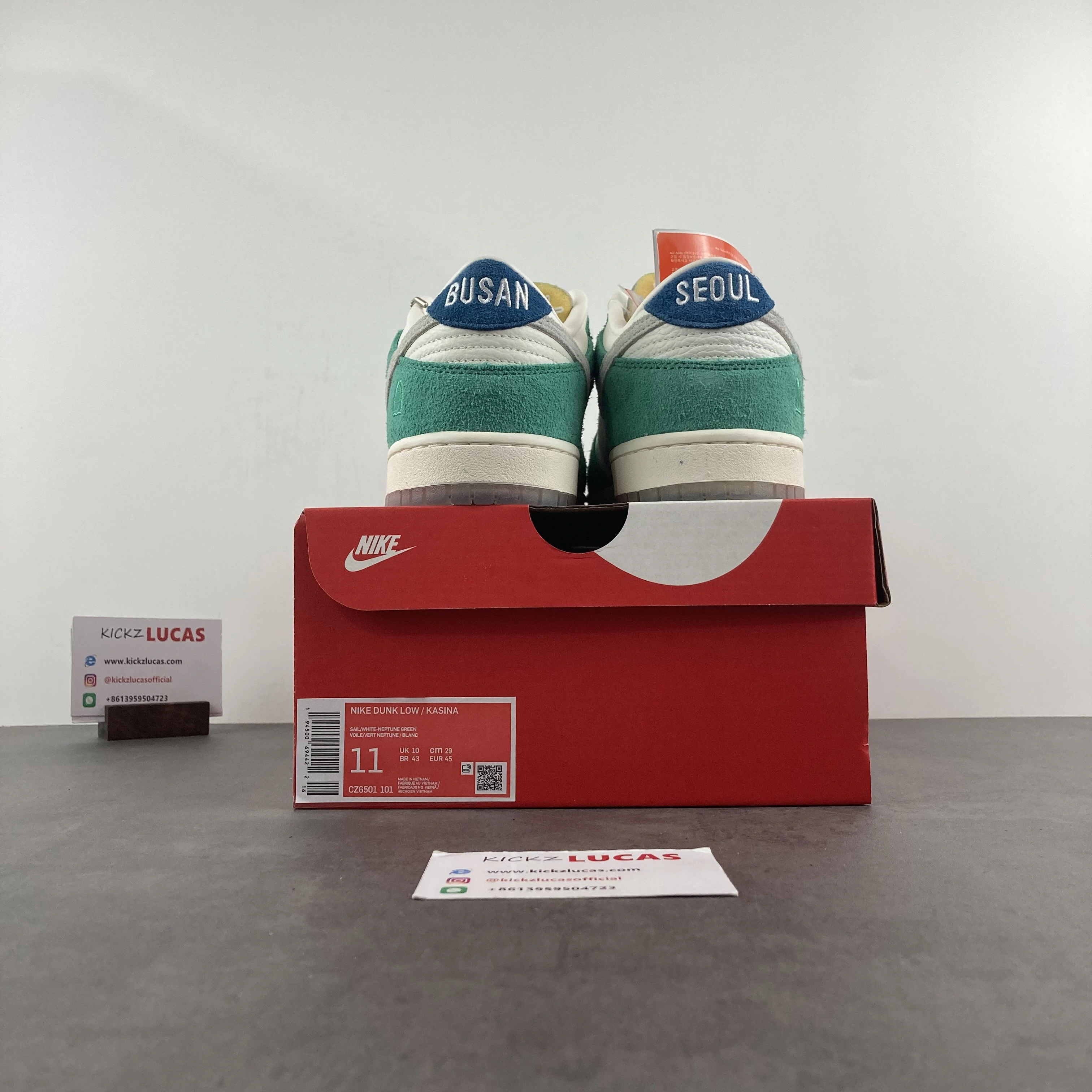 Bold Dunk Low Kasina Neptune Green CZ6501- 639