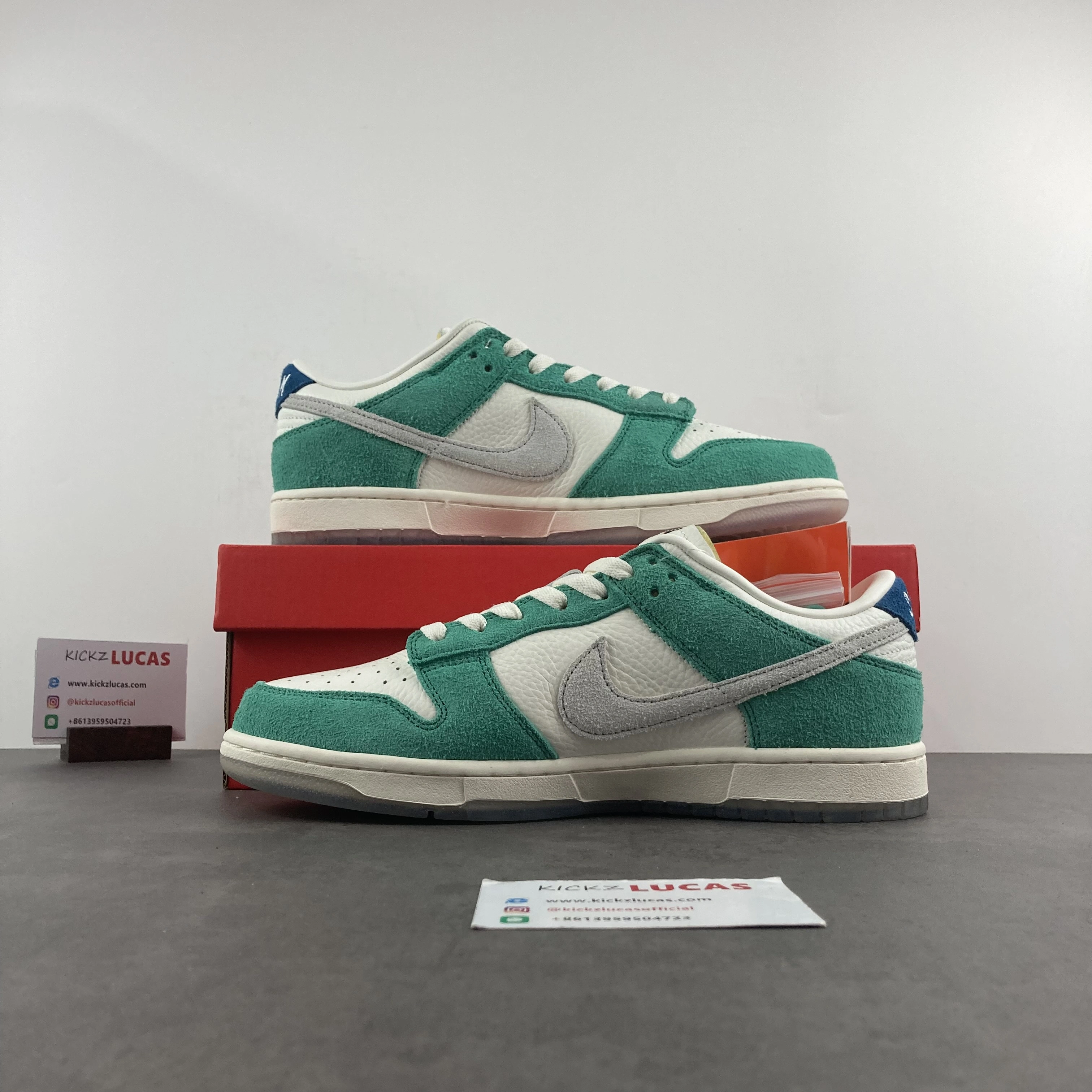 Bold Dunk Low Kasina Neptune Green CZ6501- 639