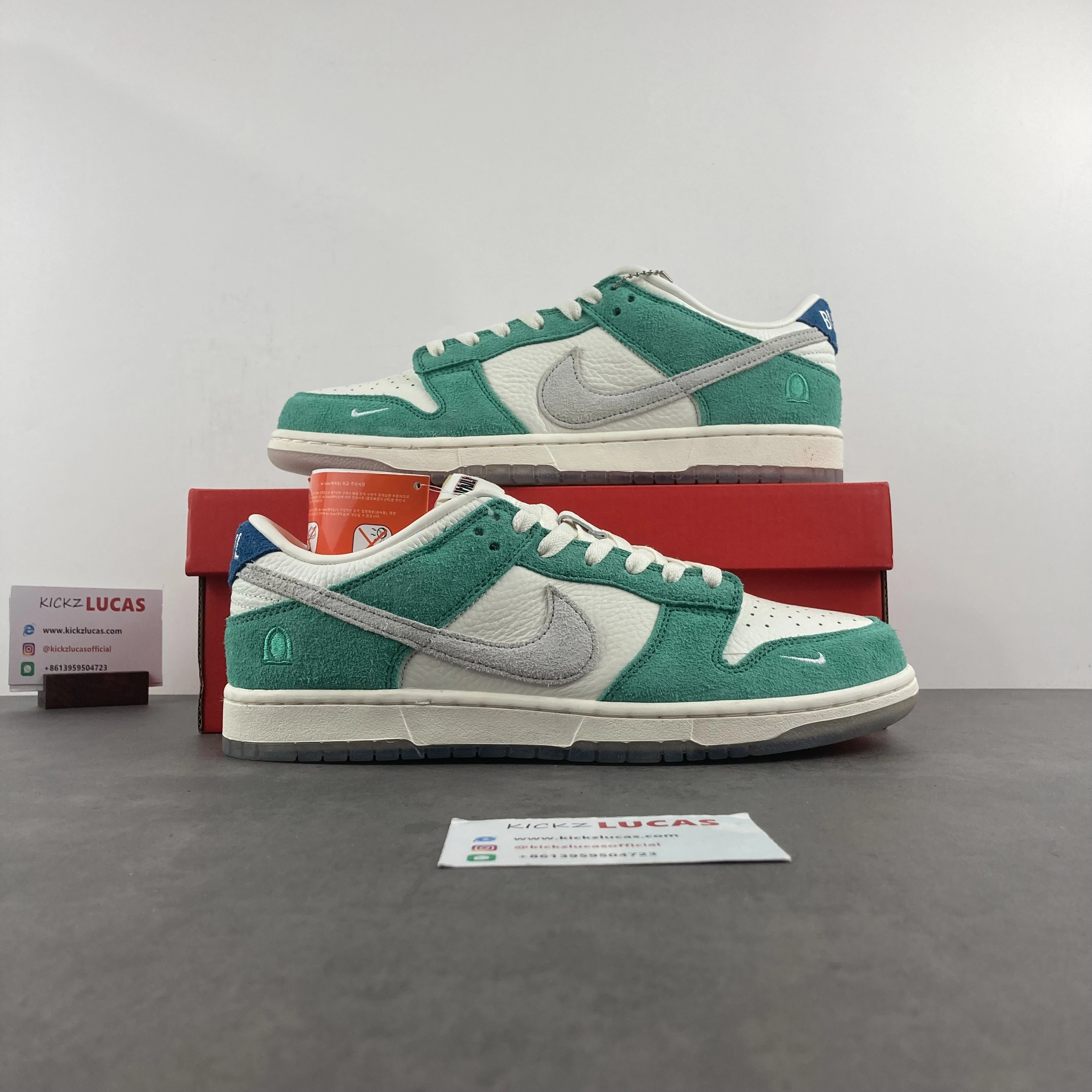 Bold Dunk Low Kasina Neptune Green CZ6501- 639