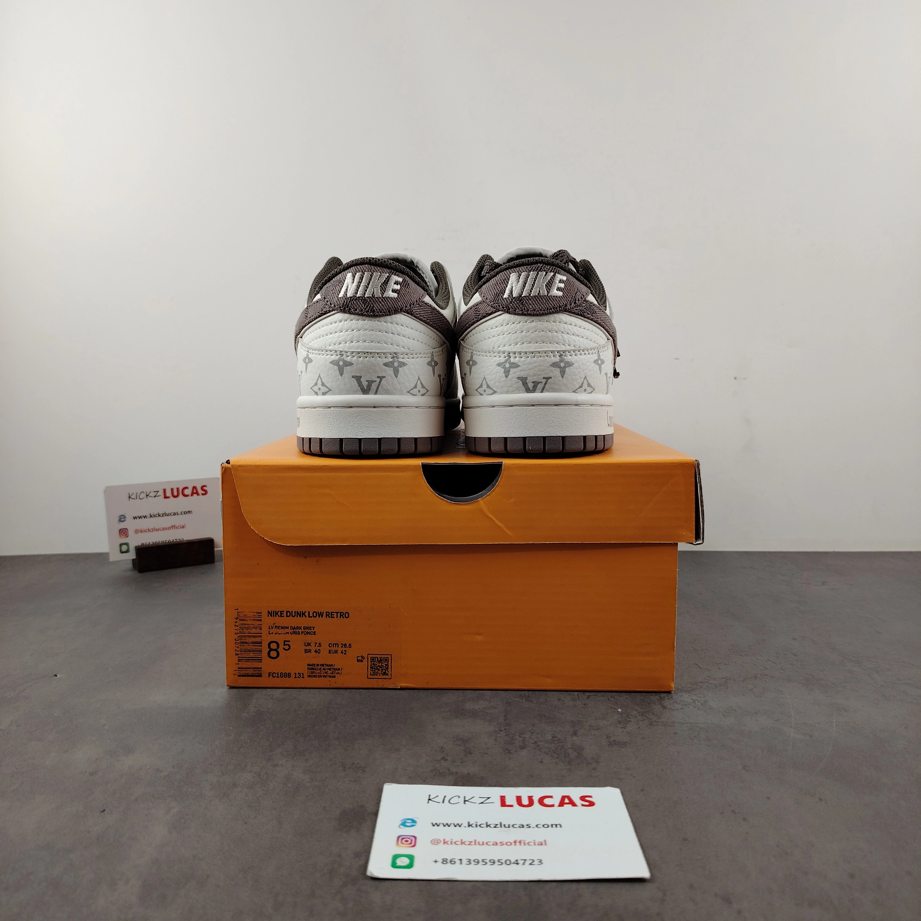 TimelessDesign Dunk Low L*V Custom FC1688- 37