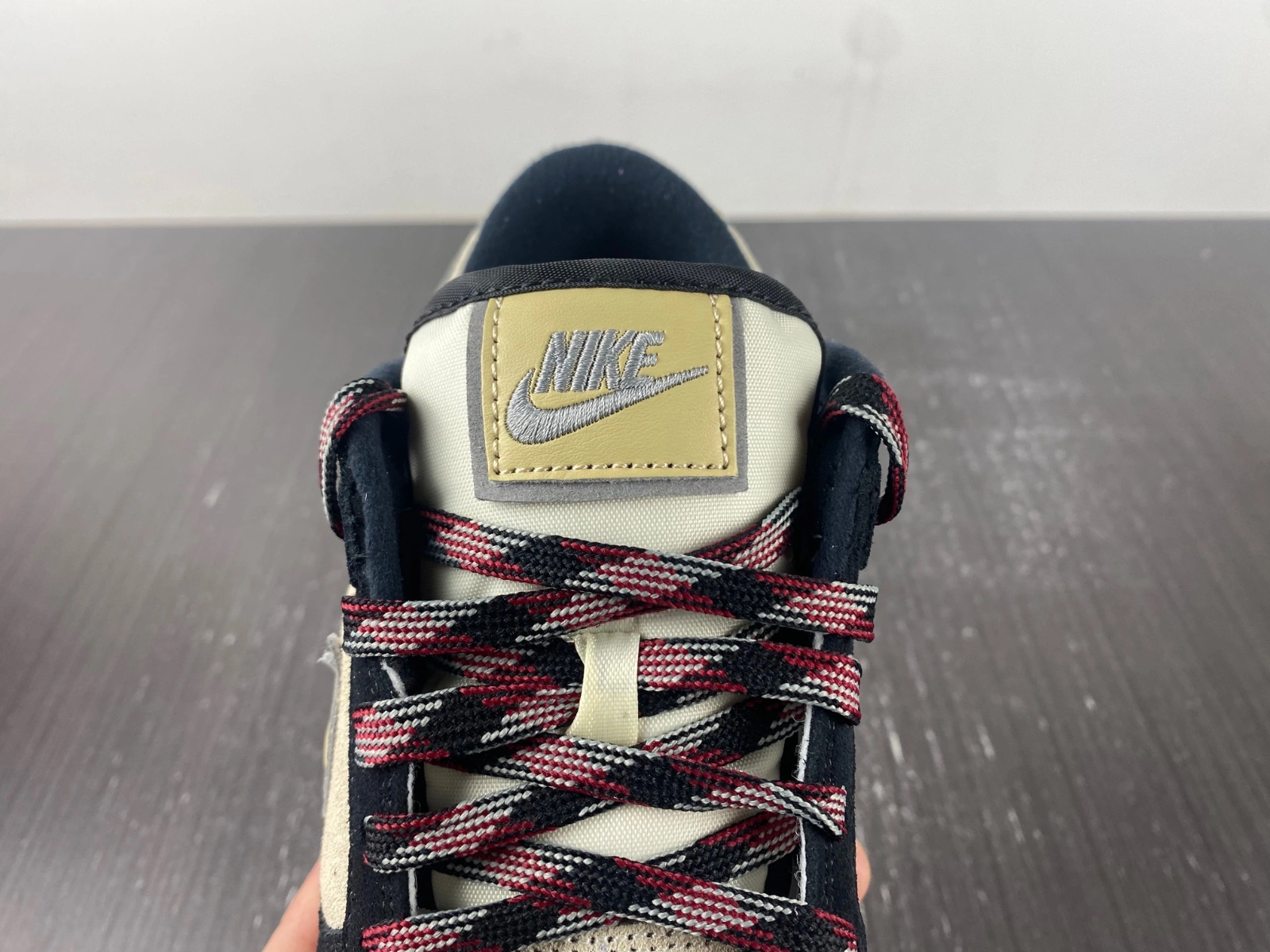 Attractive Dunk Low LX Black Suede Team Gold DV3054- 231