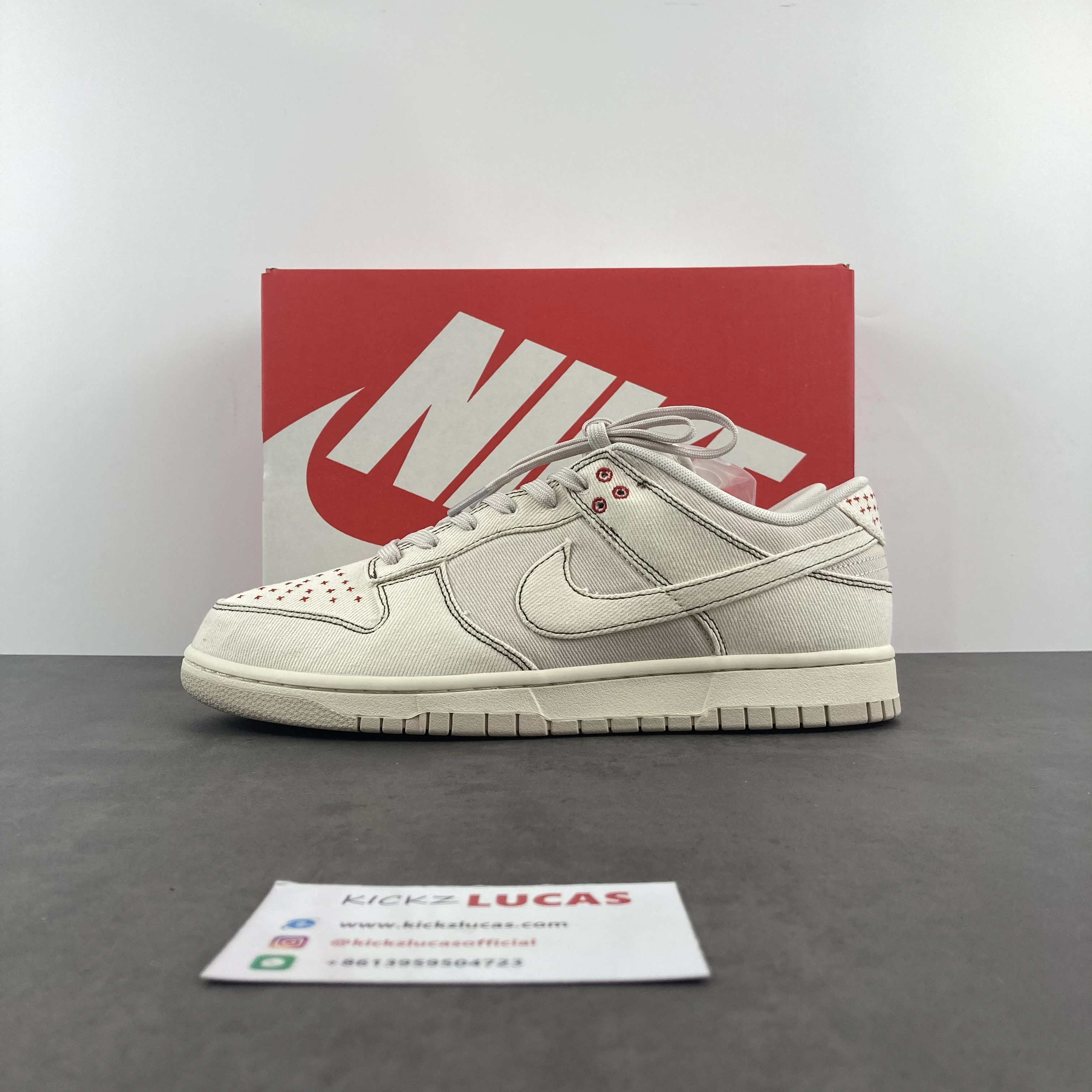 NewStyle Dunk Low Light Orewood Brown Sashiko DV0834- 241