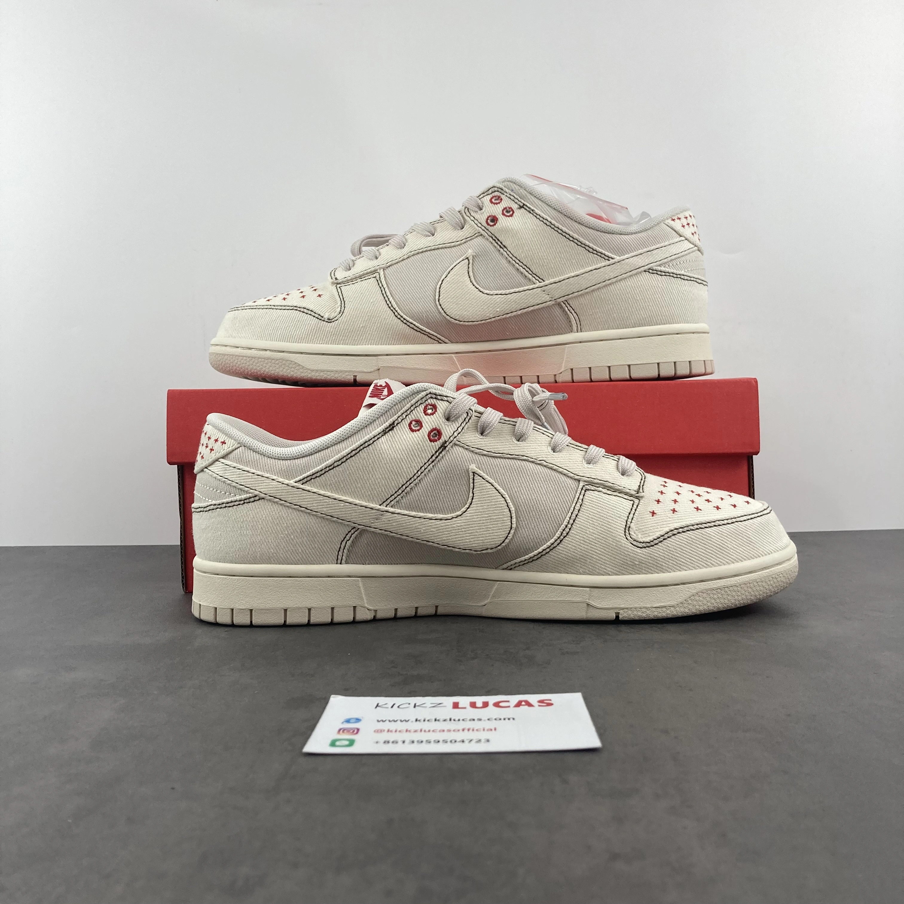 NewStyle Dunk Low Light Orewood Brown Sashiko DV0834- 241