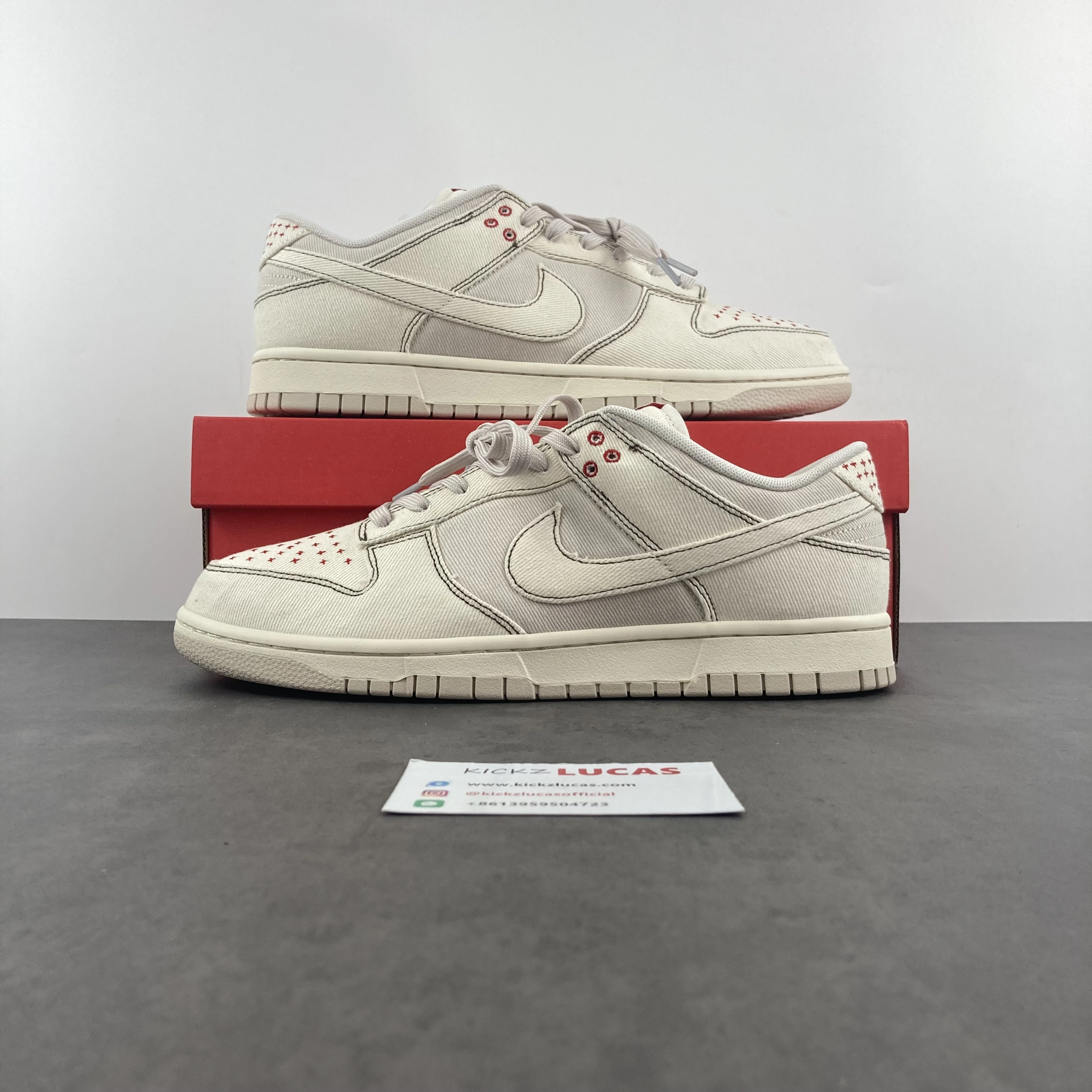 NewStyle Dunk Low Light Orewood Brown Sashiko DV0834- 241